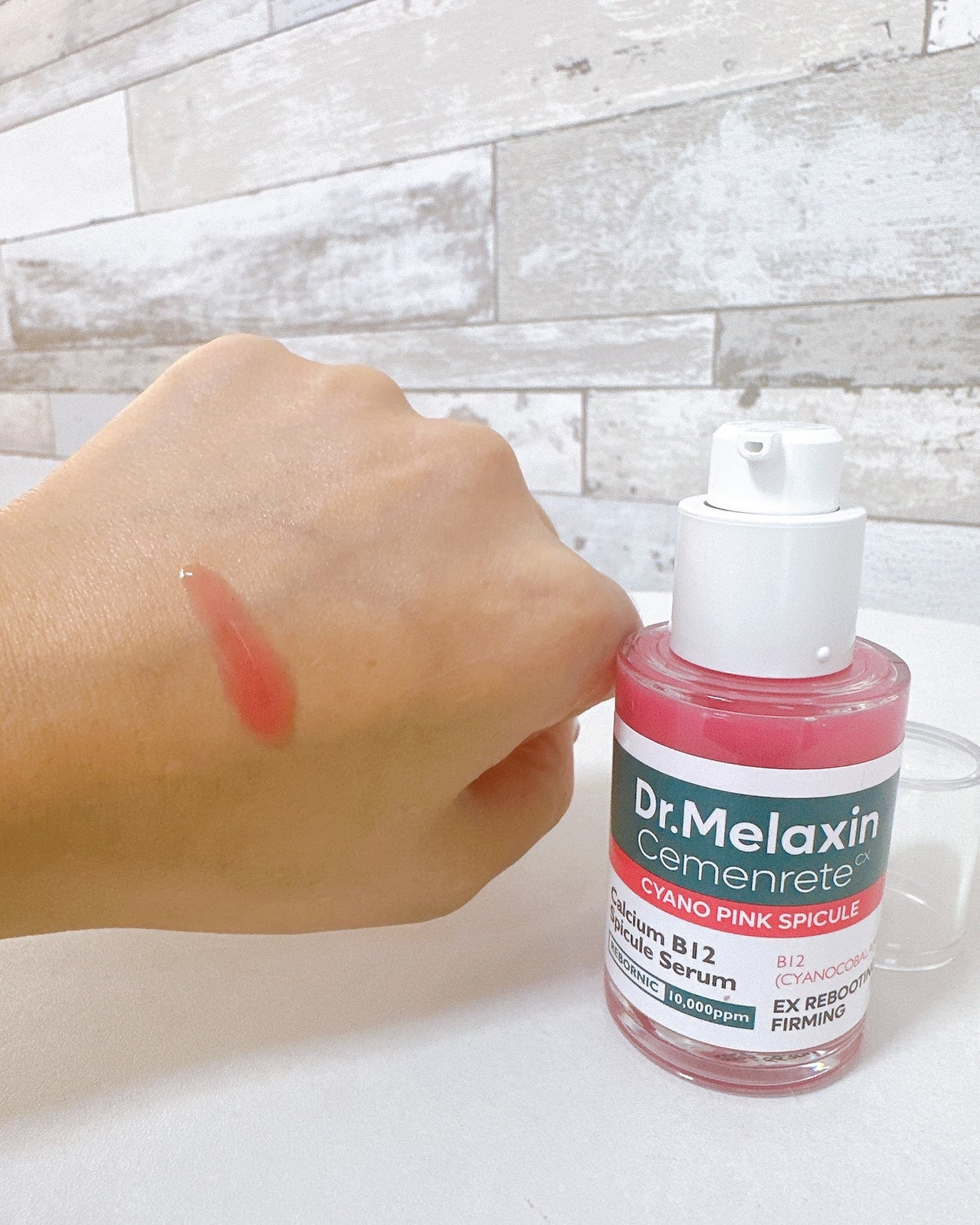 セメンリトシアノ ピンクスピキュールセラム/Dr.Melaxin/美容液を使ったクチコミ(2枚目)