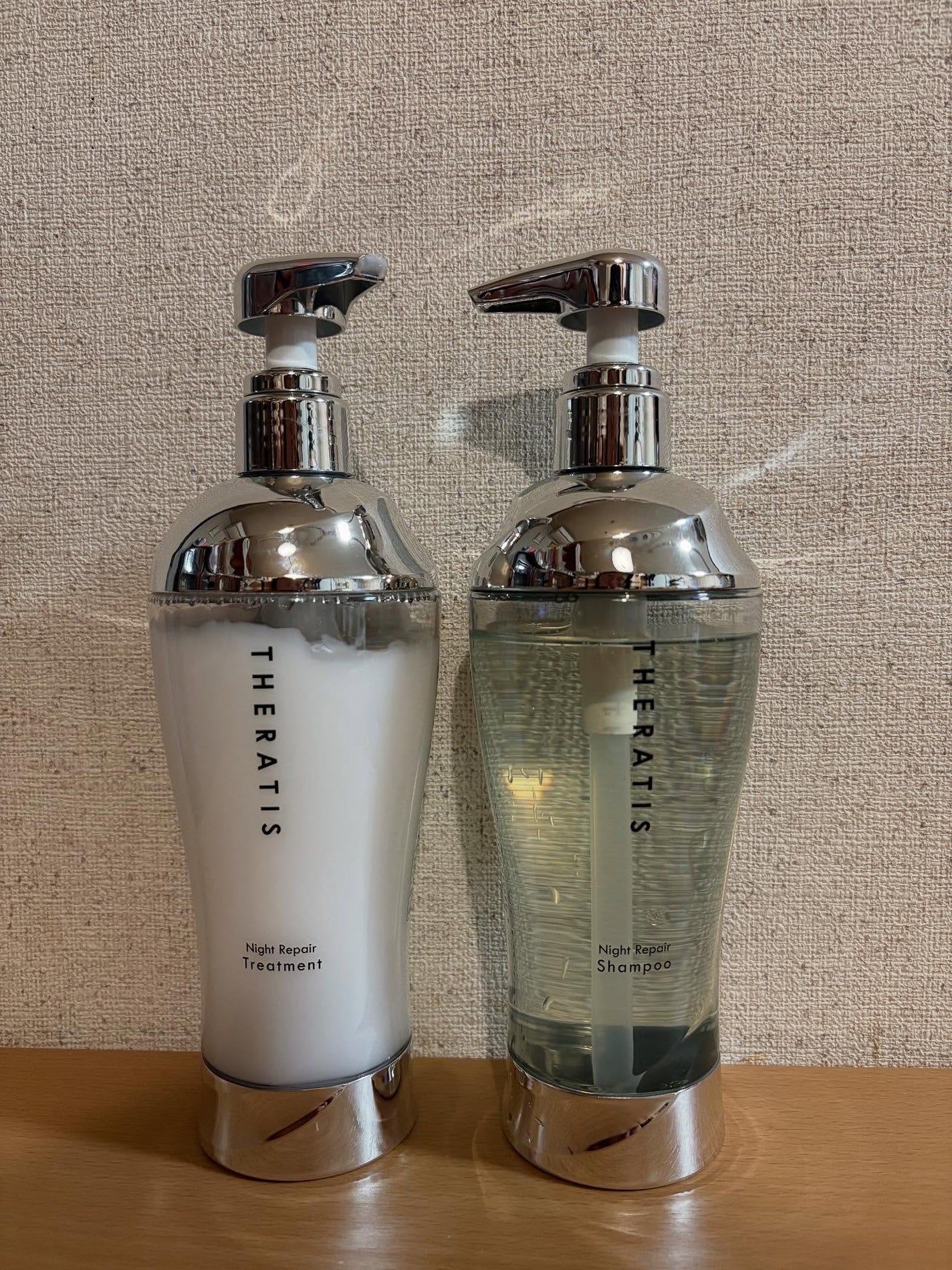 ナイトリペア シャンプー/ヘアトリートメント/THERATIS/シャンプー・コンディショナーを使ったクチコミ(1枚目)