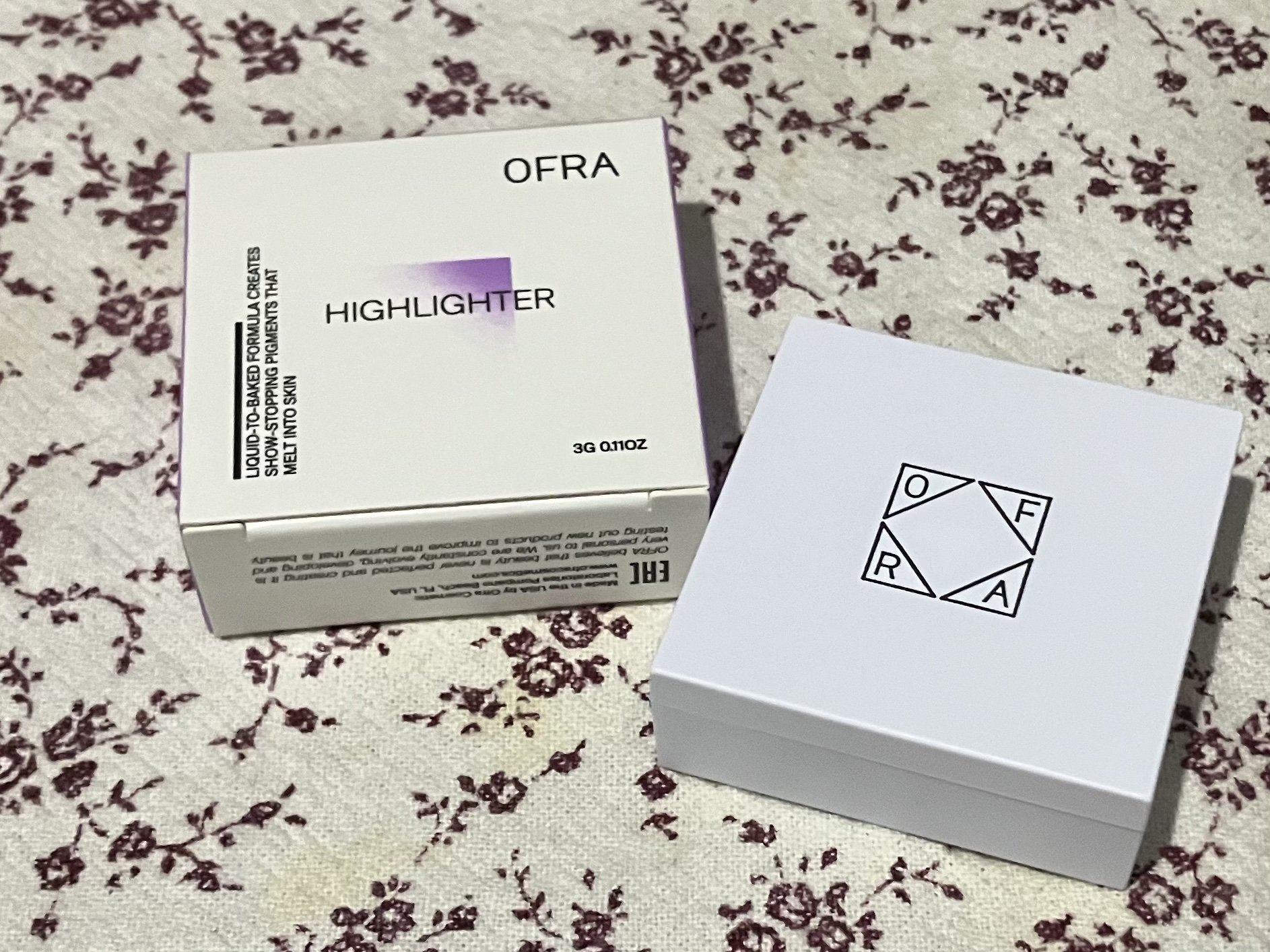 OFRA mini Highlighter/Ofra Cosmetics/パウダーハイライトを使ったクチコミ（2枚目）
