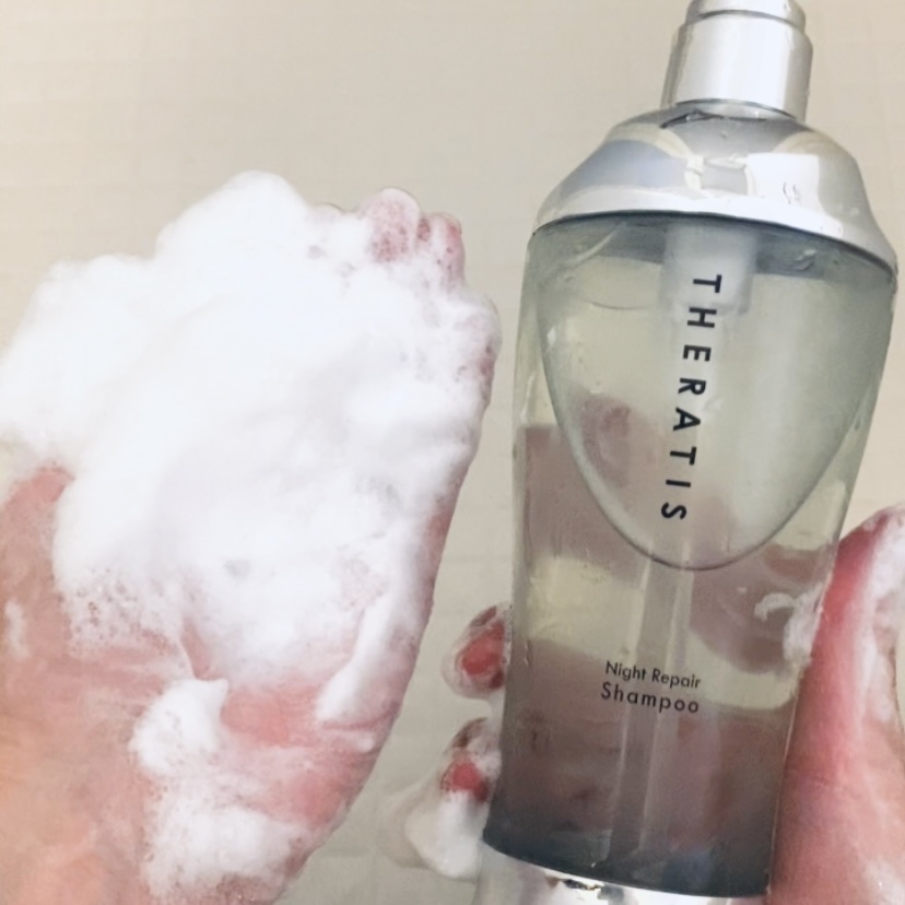 ナイトリペア シャンプー/ヘアトリートメント/THERATIS/シャンプー・コンディショナーを使ったクチコミ（3枚目）