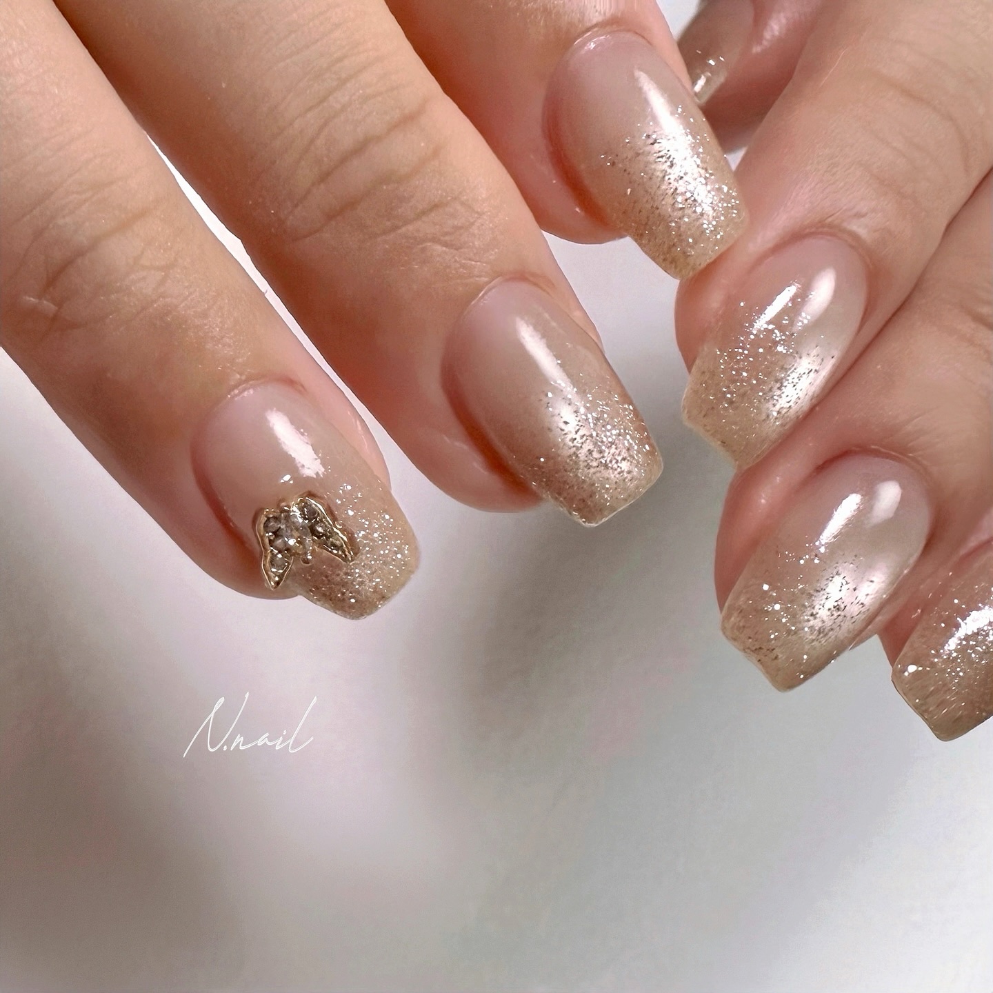 🧴｜やってみたかったマグネットフレンチ🪄 ぷっくりハートがかわいい