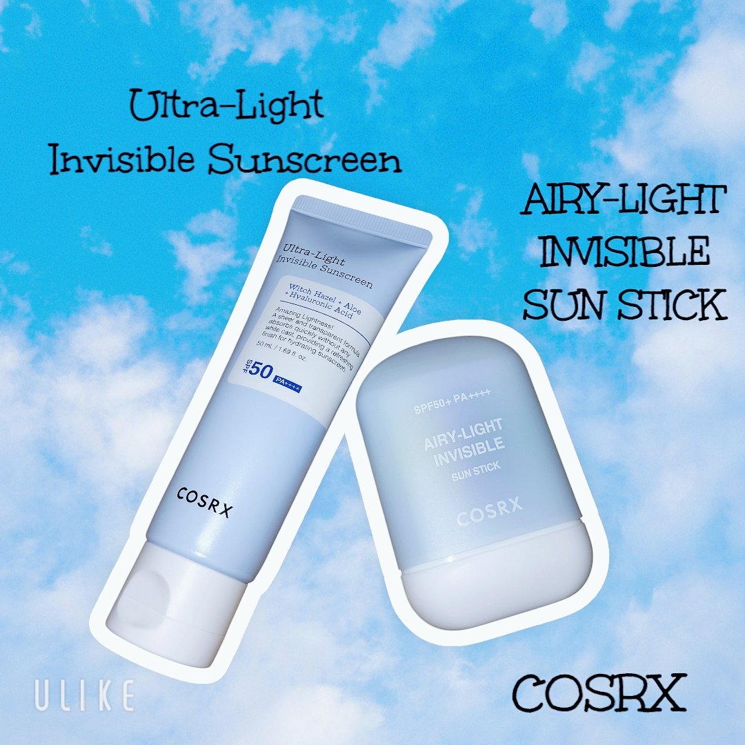 ウルトラライト透明UVクリーム/COSRX/日焼け止めクリームを使ったクチコミ（1枚目）