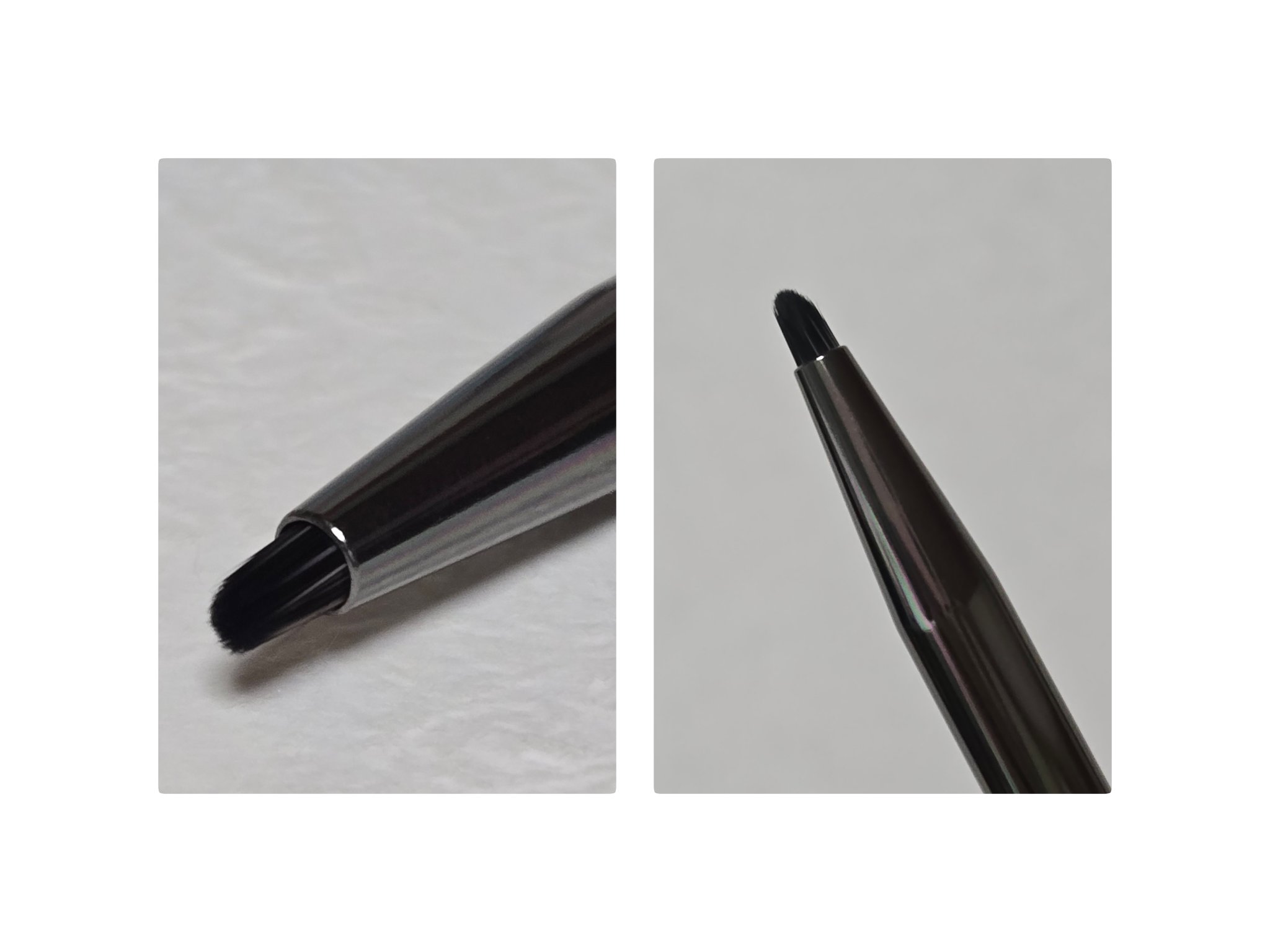 ポイントブラシ（コーヒーハンドル）/DAISO/メイクブラシを使ったクチコミ（2枚目）