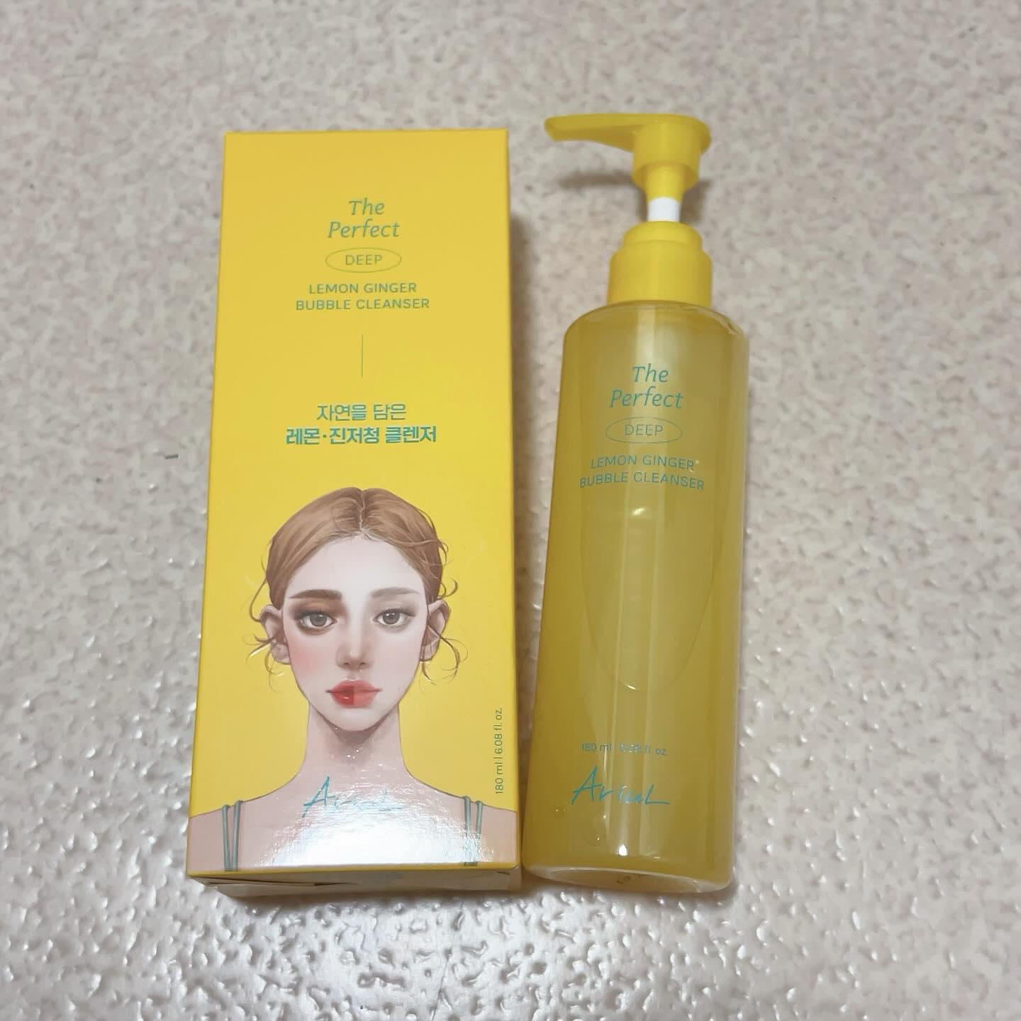 ザ・パーフェクトレモンジンジャーバブルクレンザー/Ariul/洗顔フォームを使ったクチコミ（2枚目）