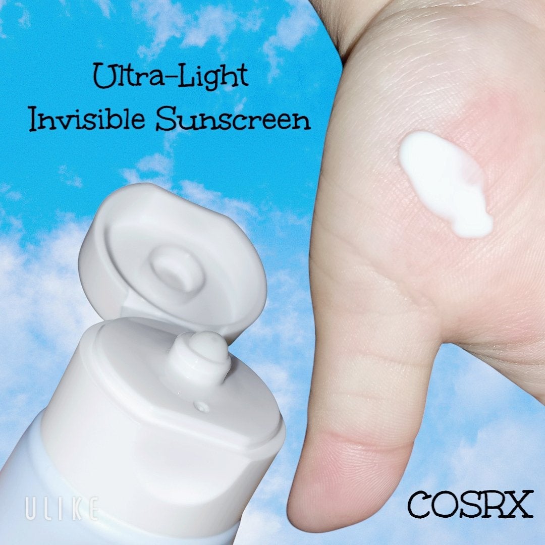 ウルトラライト透明UVクリーム/COSRX/日焼け止めクリームを使ったクチコミ(2枚目)