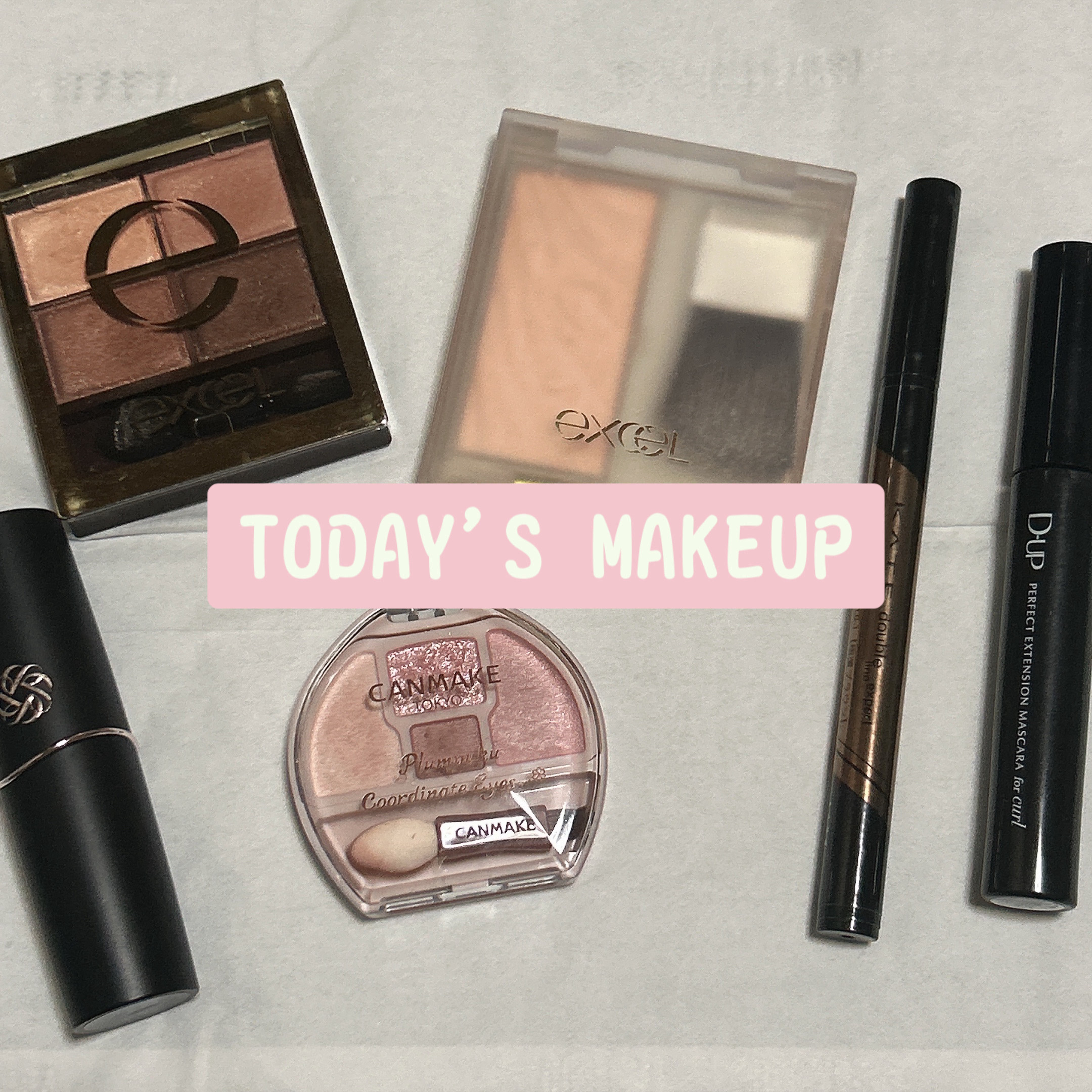 ドレープド シマーグロウ/excel/パウダーハイライトを使ったクチコミ（1枚目）