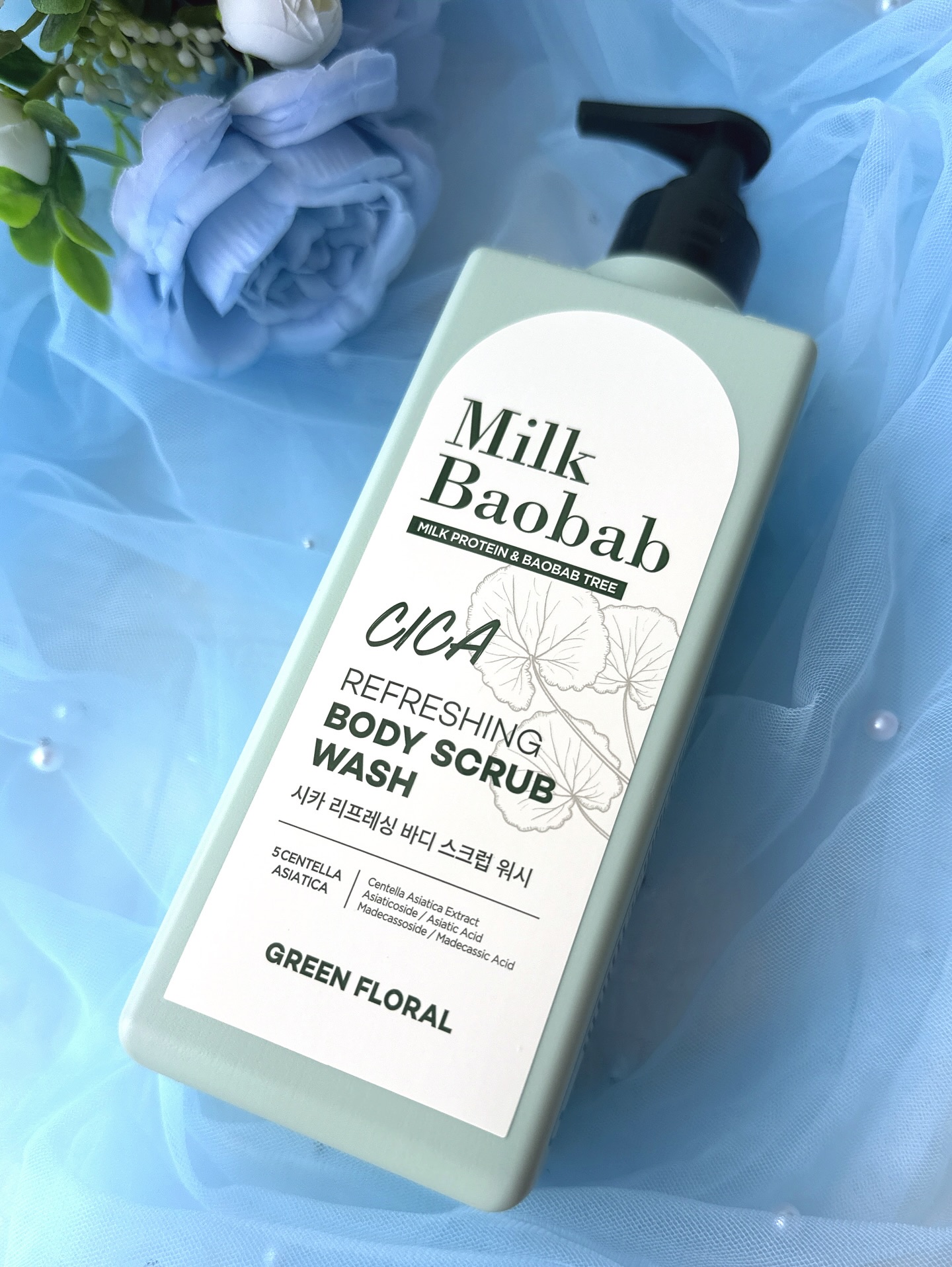  シカ リフレッシング ボディ スクラブ ウォッシュ/ミルクバオバブ/ボディスクラブを使ったクチコミ（1枚目）