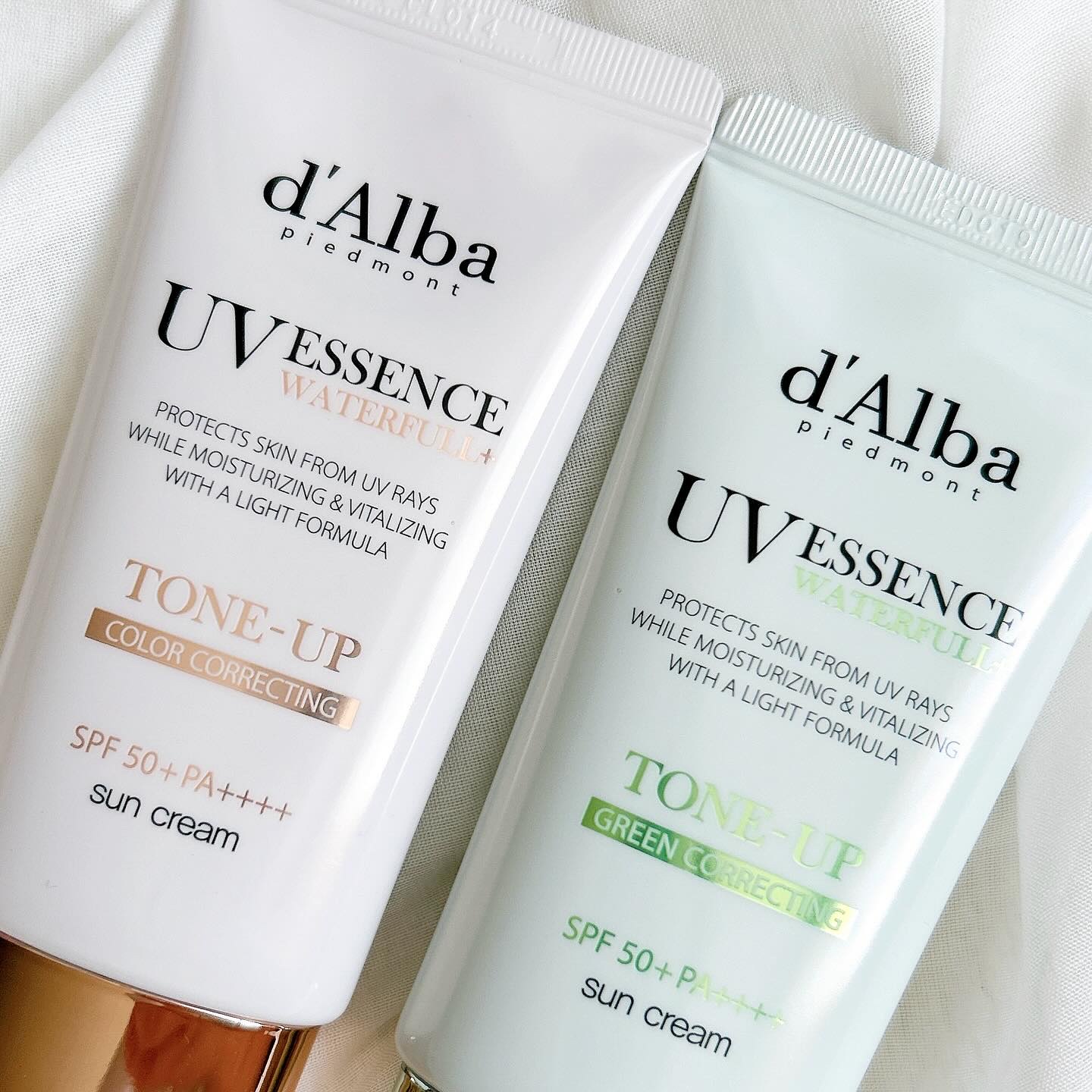 ウォータフルトーンアップサンクリーム/ダルバ/日焼け止めクリームを使ったクチコミ（2枚目）