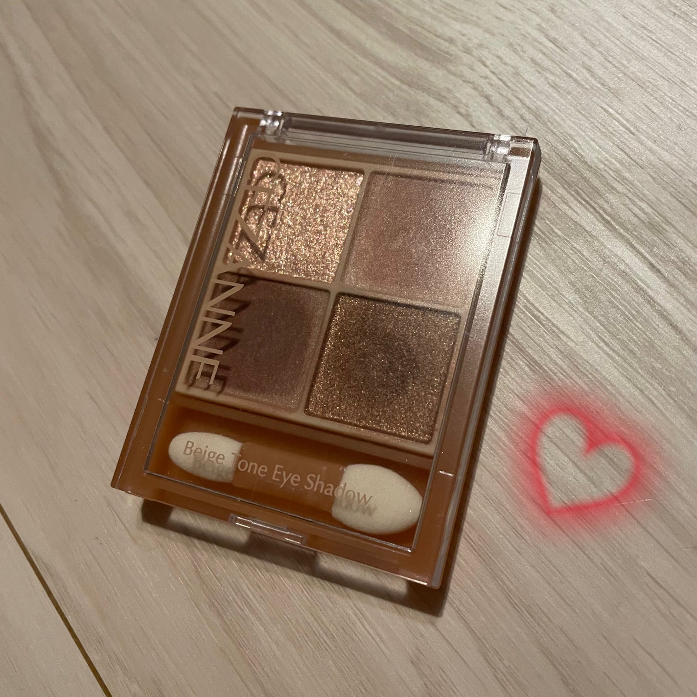 ベージュトーンアイシャドウ/CEZANNE/アイシャドウパレットを使ったクチコミ(1枚目)