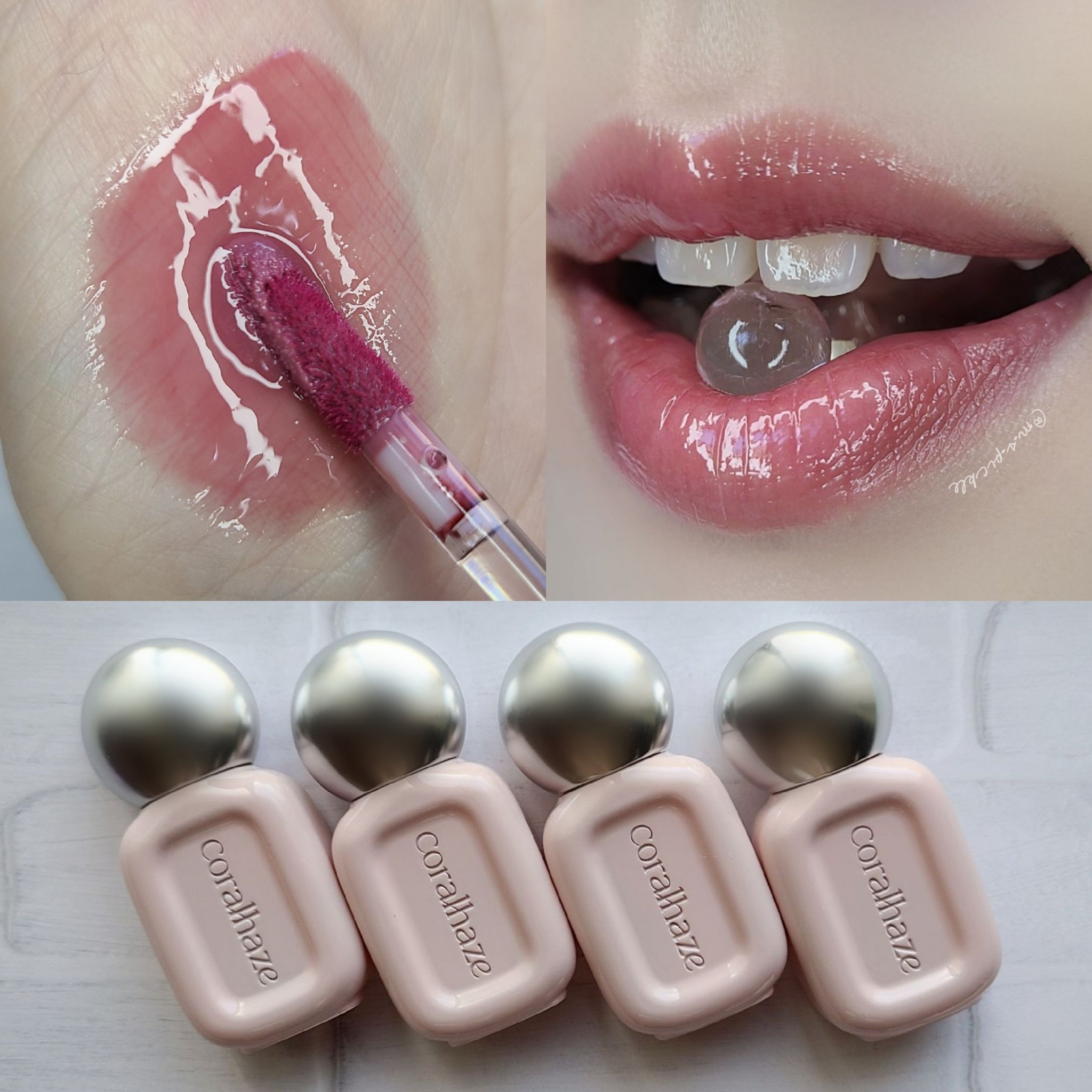 デュー ドロップ ティント/Coralhaze/リップティントを使ったクチコミ（1枚目）