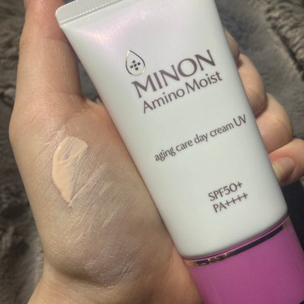 ミノン アミノモイスト エイジングケア デイクリームUV/ミノン/日焼け止めクリームを使ったクチコミ(2枚目)