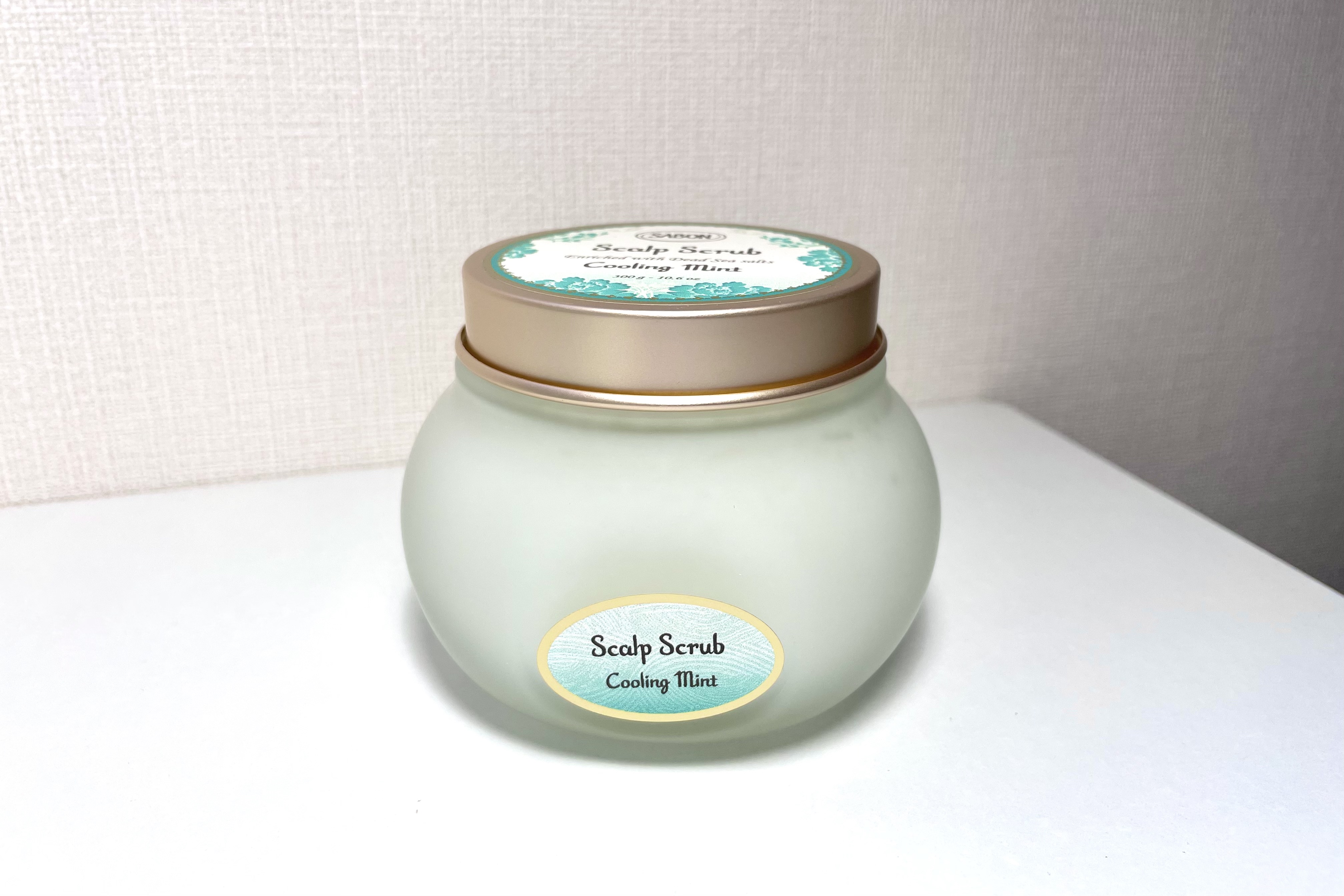 ヘッドスクラブ リフレッシング(ミント) 300g/SABON/ヘッドスクラブを使ったクチコミ（2枚目）