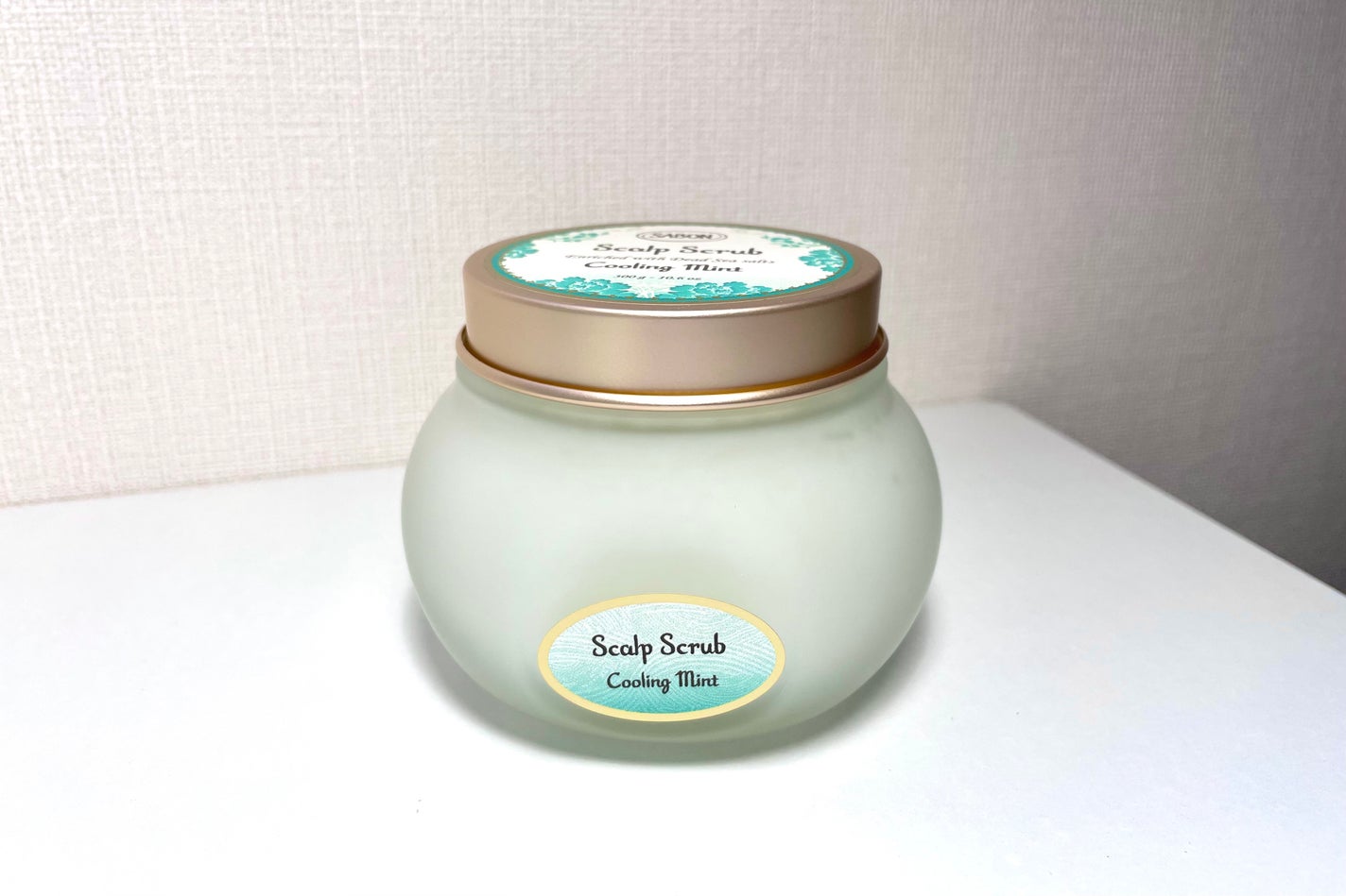 ヘッドスクラブ リフレッシング(ミント)/SABON/ヘッドスクラブを使ったクチコミ(2枚目)