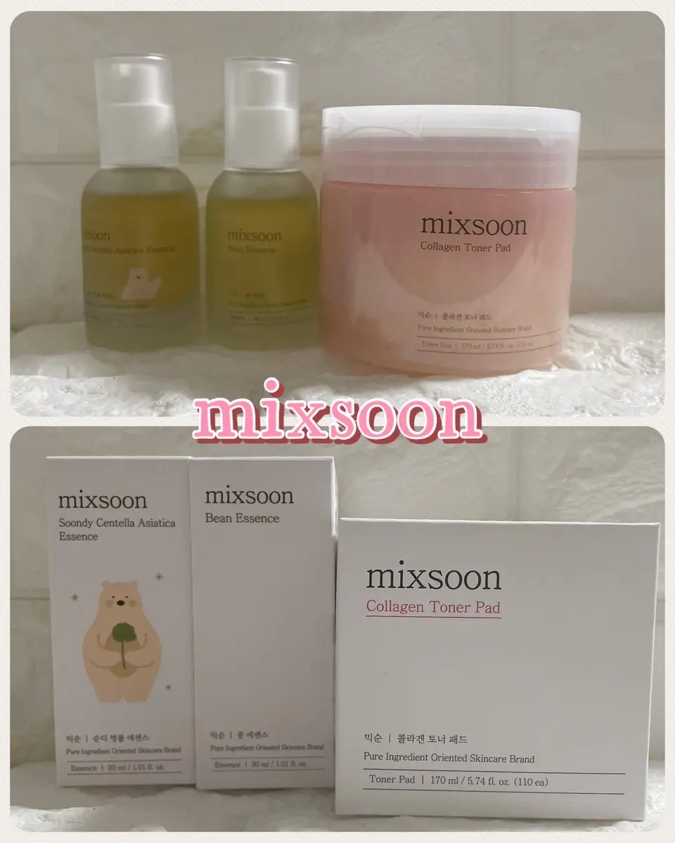 大豆エッセンス/mixsoon/美容液を使ったクチコミ（1枚目）
