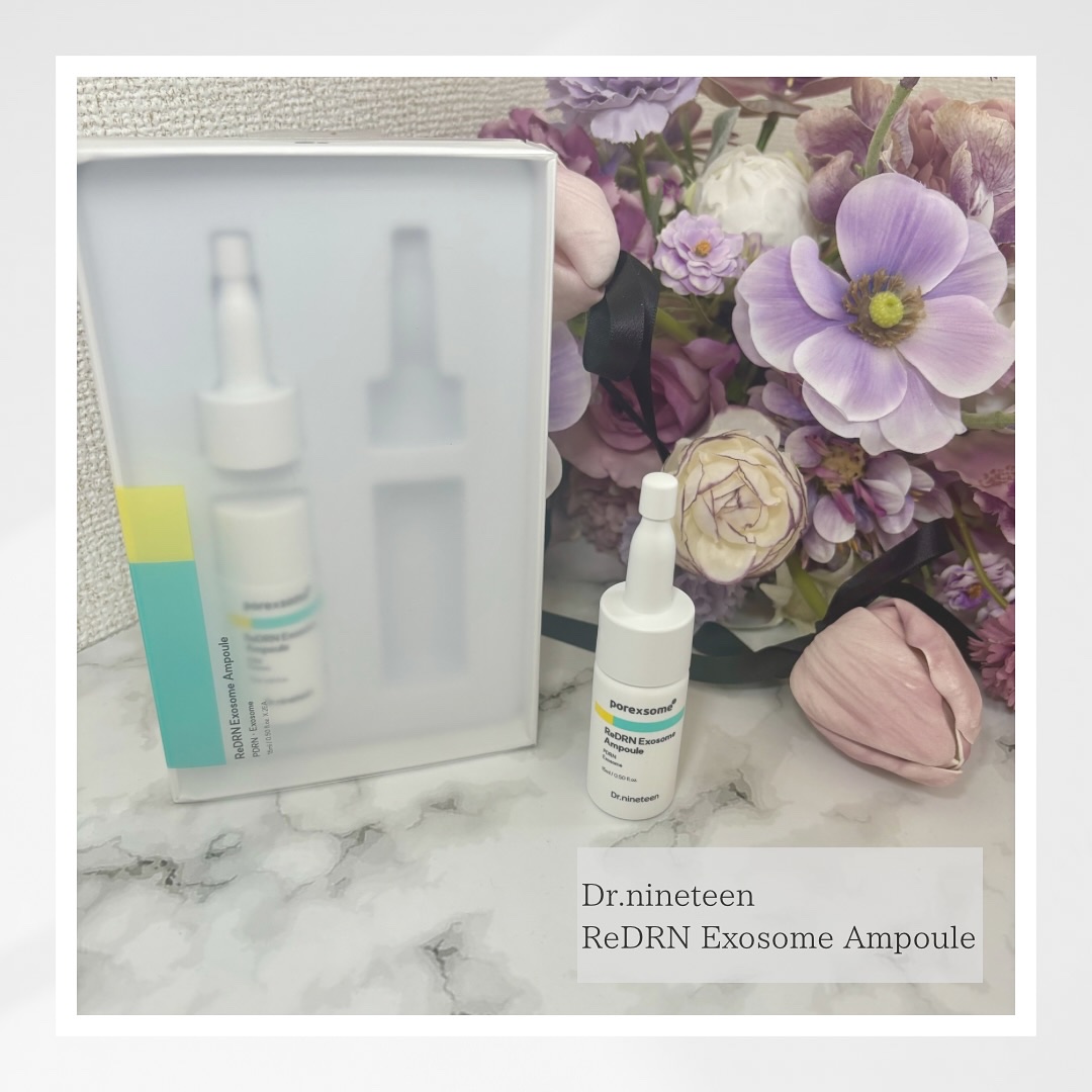 ReDRNエクソソームアンプル/Dr.nineteen/美容液を使ったクチコミ（1枚目）