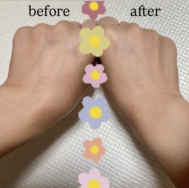 Q+Me スウィート ボム タラソ スクラブ/AGARISM/バスト・ヒップケアを使ったクチコミ（3枚目）