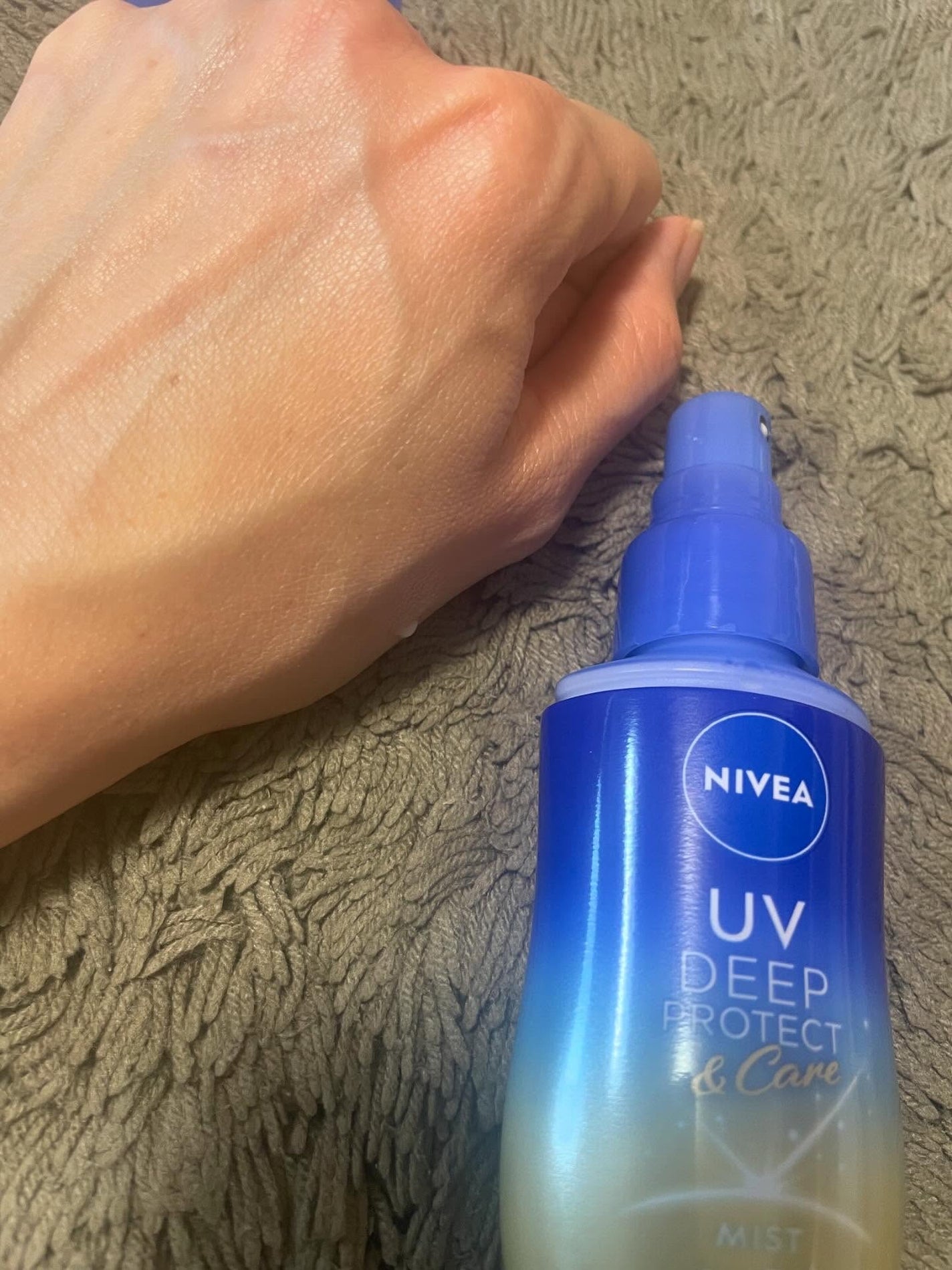 レモン on LIPS 「ニベアUVディーププロテクト&ケアミルクミストを使いました。こ..」(3枚目)