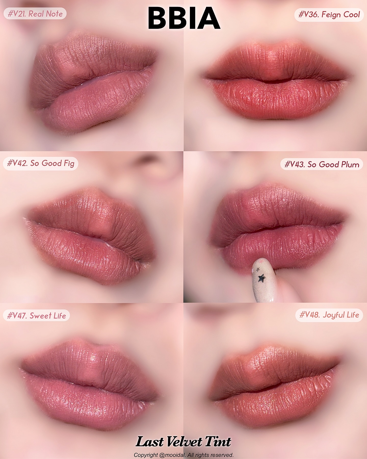 ラストベルベットティント/BBIA/口紅を使ったクチコミ（1枚目）