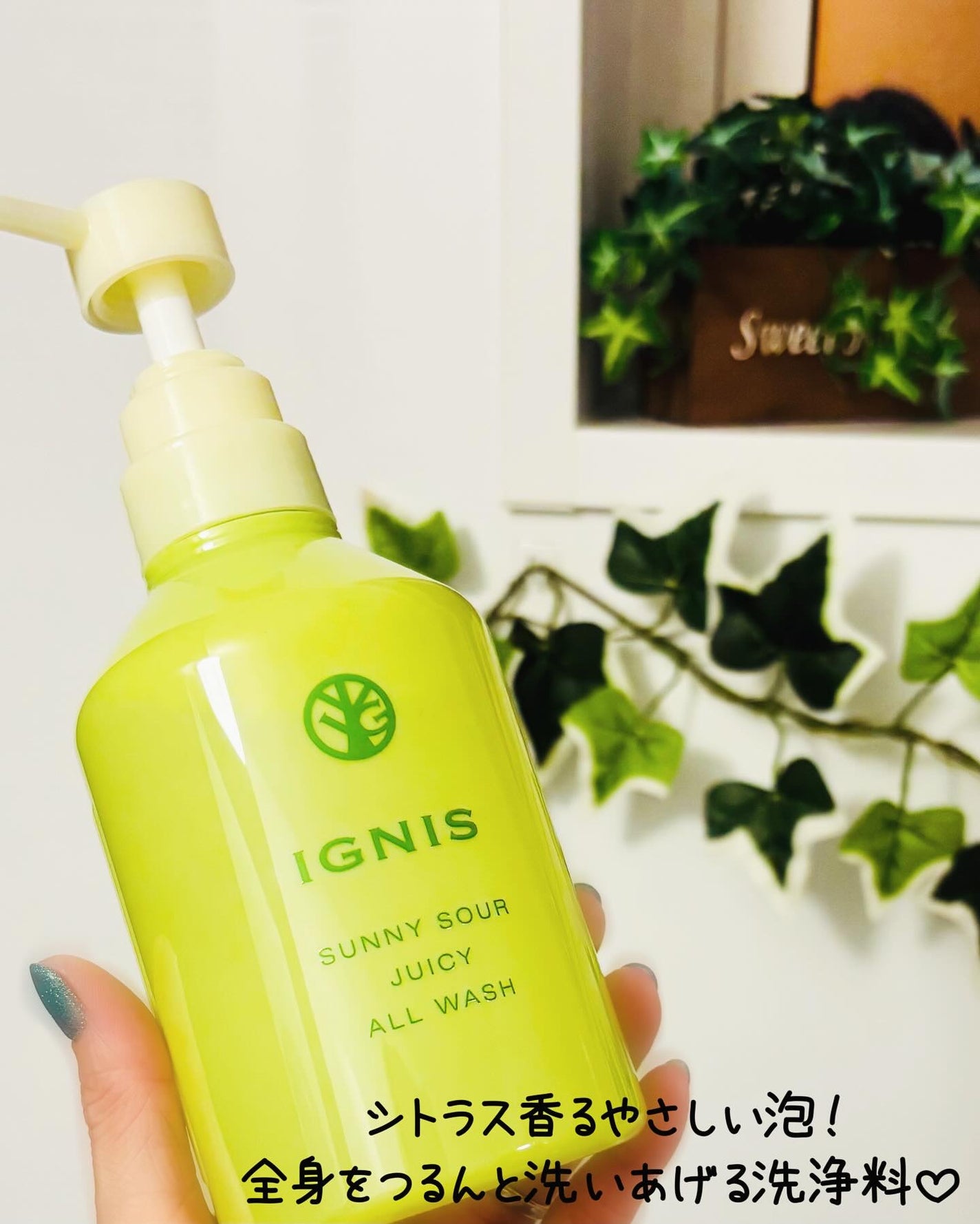 サニーサワー ジューシー オールウォッシュ/IGNIS/ボディソープを使ったクチコミ(3枚目)