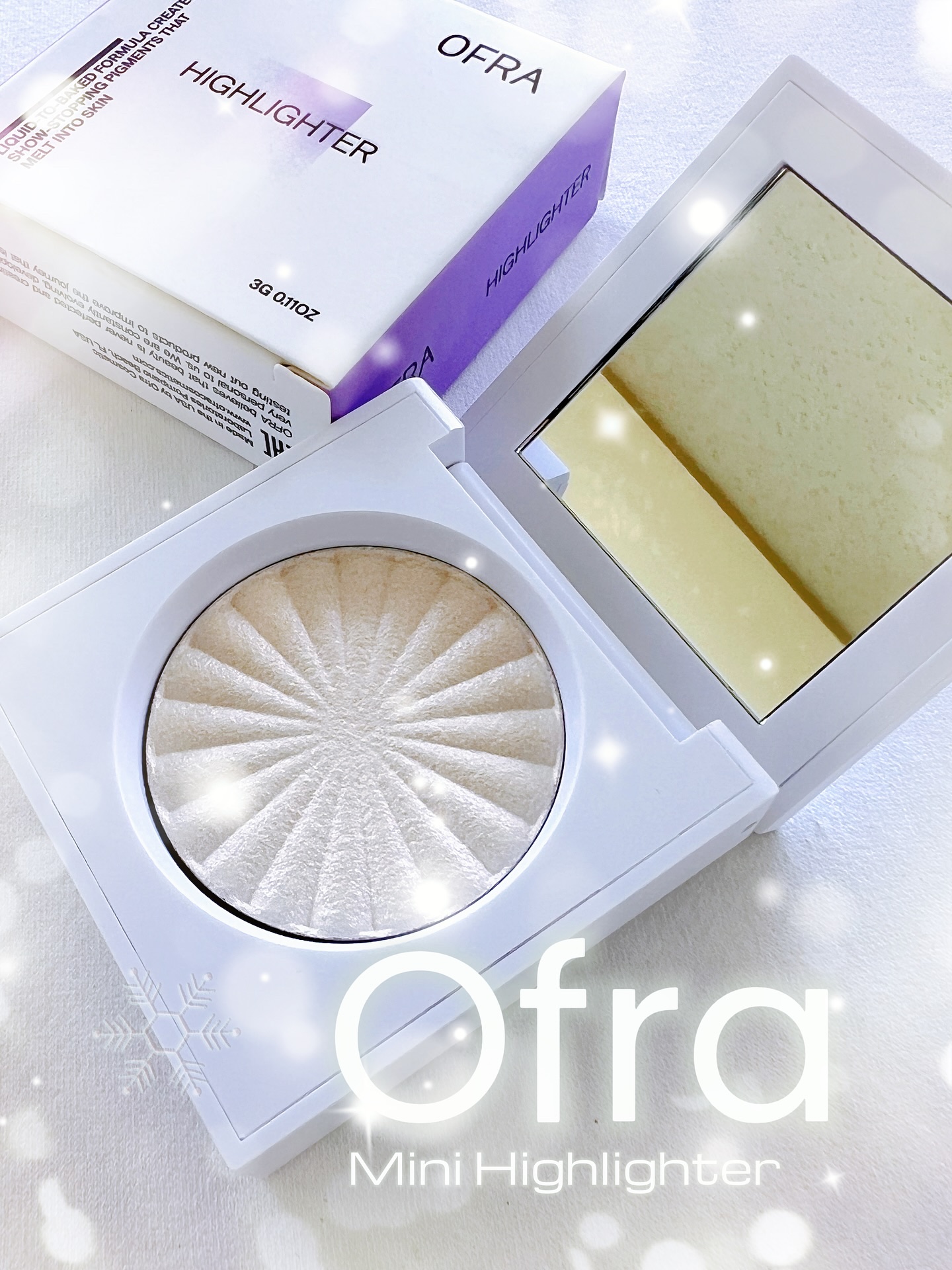 OFRA mini Highlighter/Ofra Cosmetics/パウダーハイライトを使ったクチコミ（1枚目）
