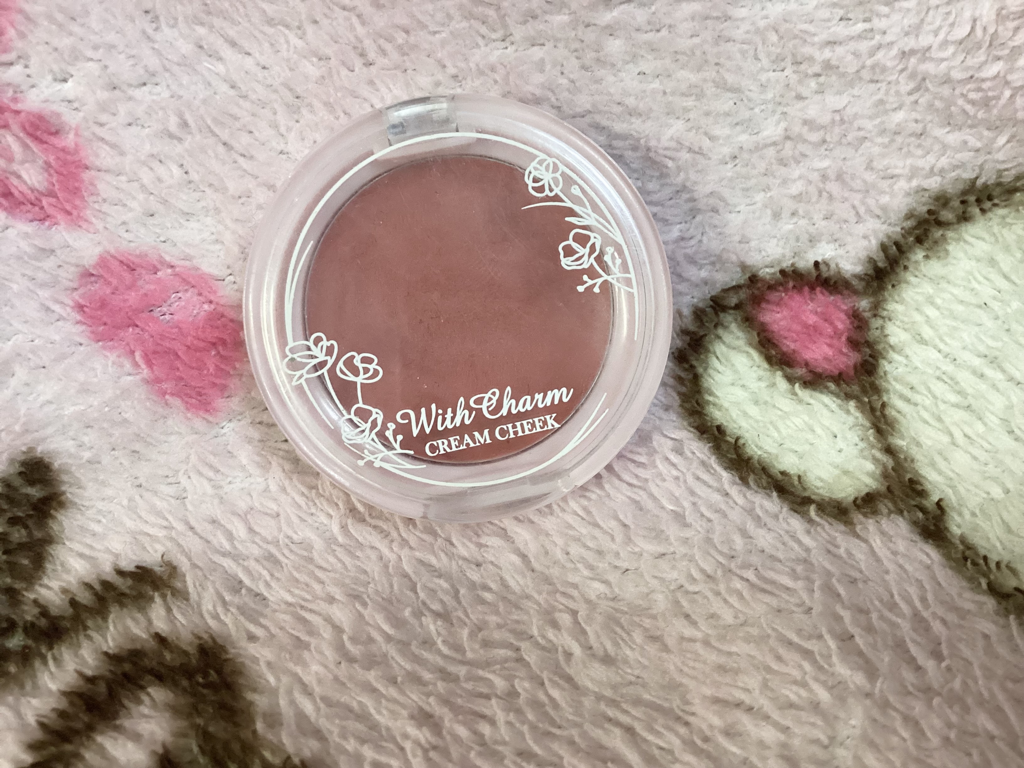 &. Wチャーム クリームチーク/DAISO/ジェル・クリームチークを使ったクチコミ（1枚目）