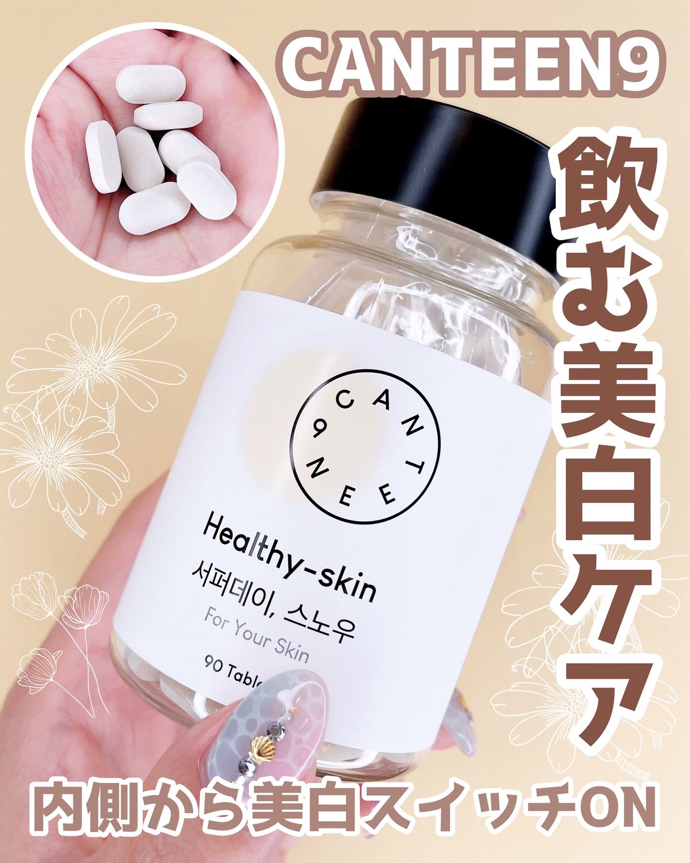 サファーデイ スノー/canteen9/美容サプリメントを使ったクチコミ(1枚目)