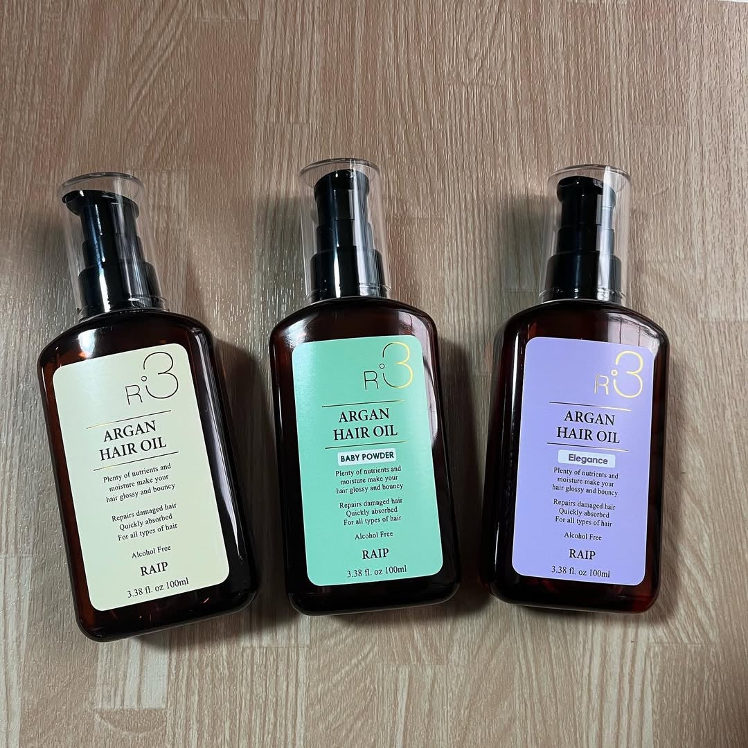 ライプ R3 アルガン ヘアオイル/RAIP/ヘアオイルを使ったクチコミ(3枚目)