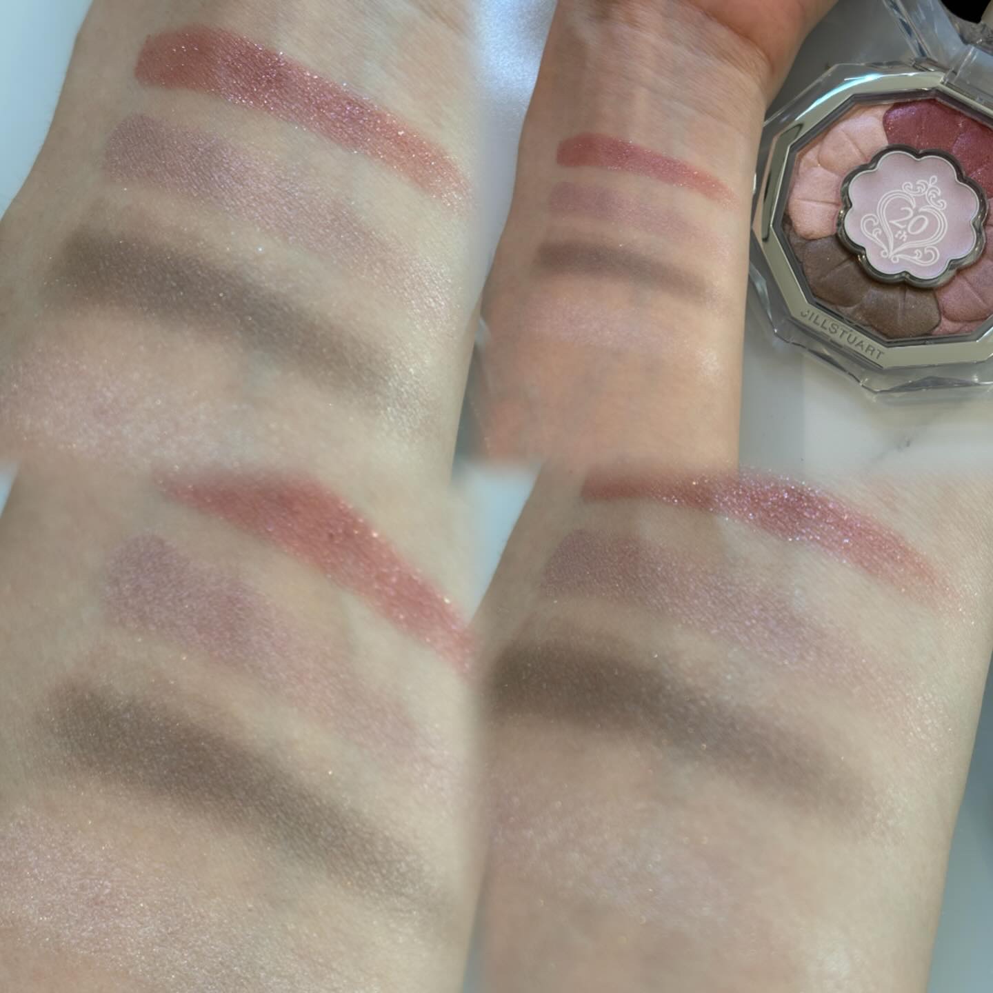 ジルスチュアート ブルームクチュール アイズ/JILL STUART/アイシャドウパレットを使ったクチコミ（2枚目）