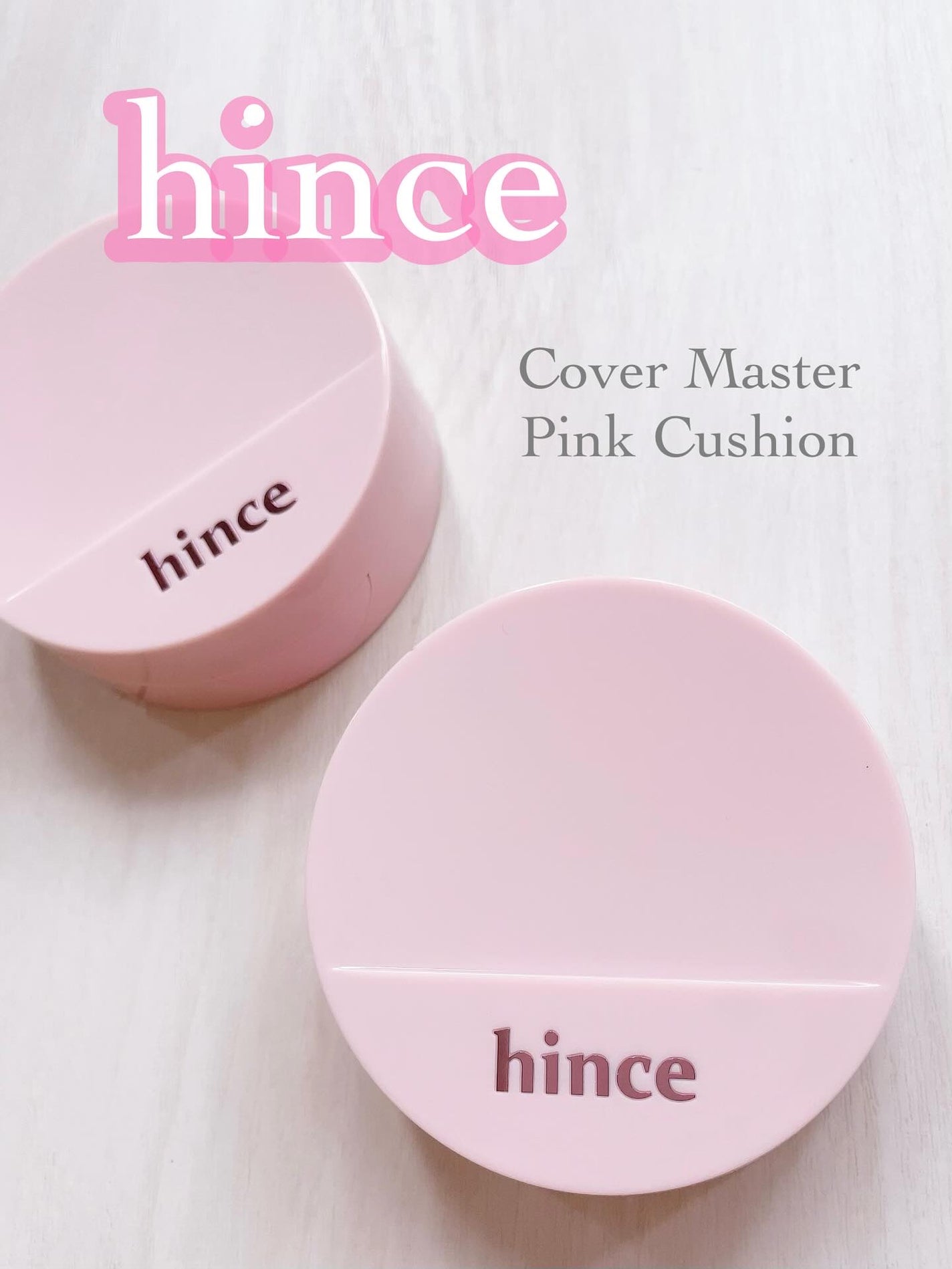 カバーマスターピンククッション/hince/クッションファンデーションを使ったクチコミ(1枚目)