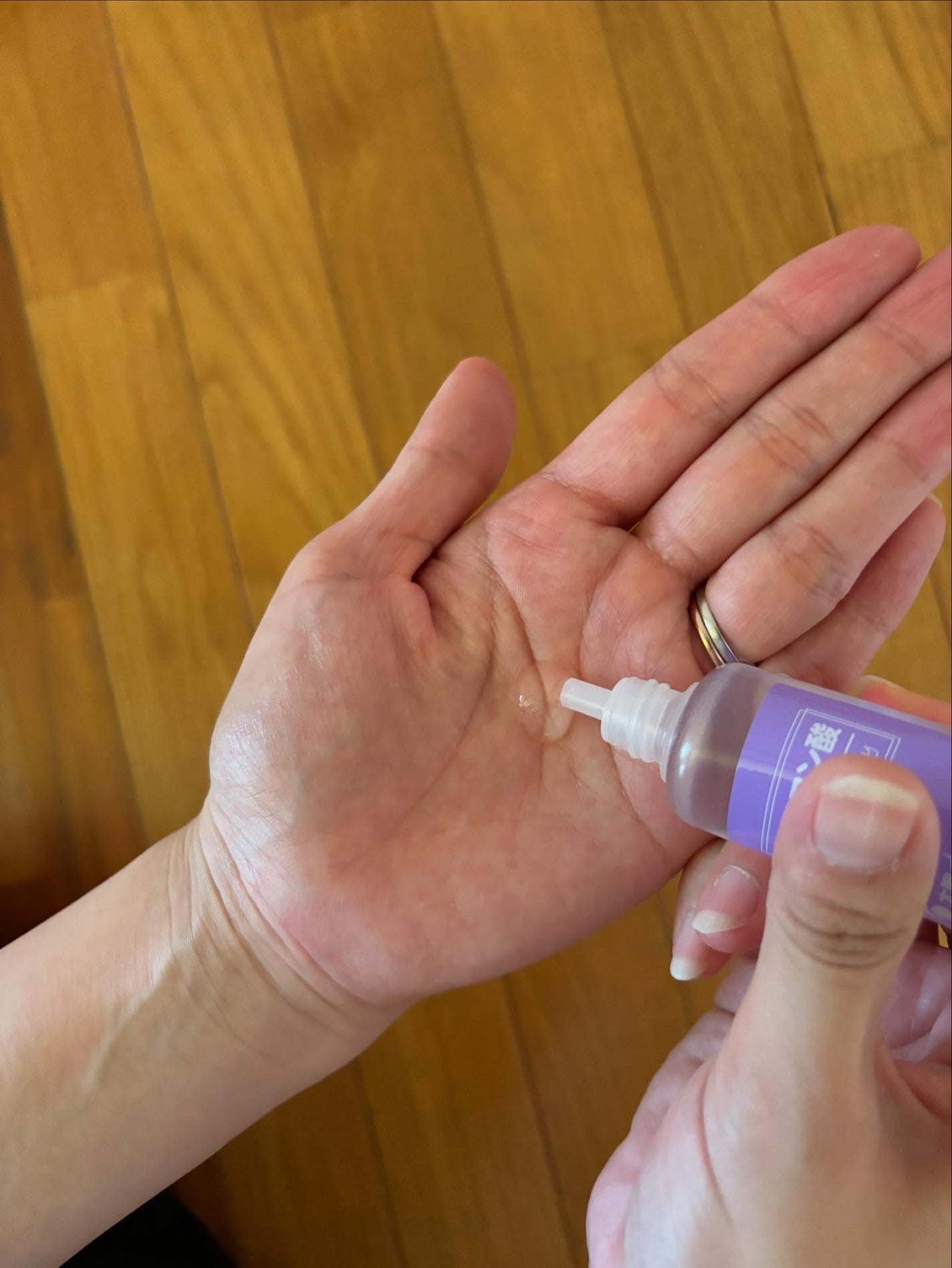 ヒアルロン酸原液/太陽のアロエ社/美容液を使ったクチコミ(2枚目)