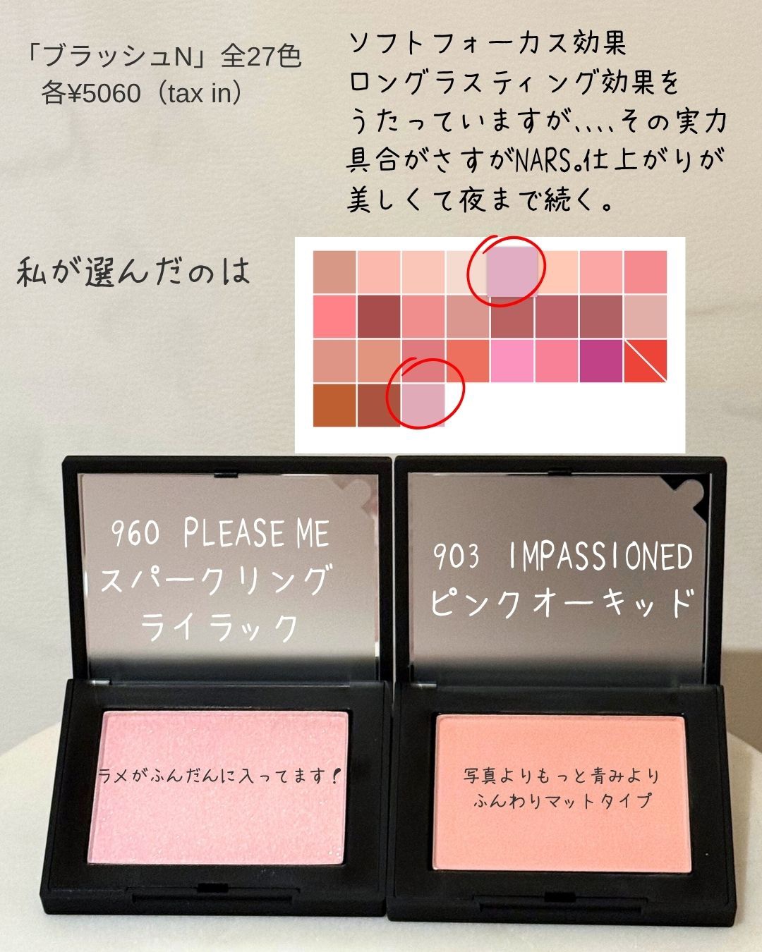 ライトリフレクティングセッティングパウダー　プレスト　N/NARS/プレストパウダーを使ったクチコミ（3枚目）