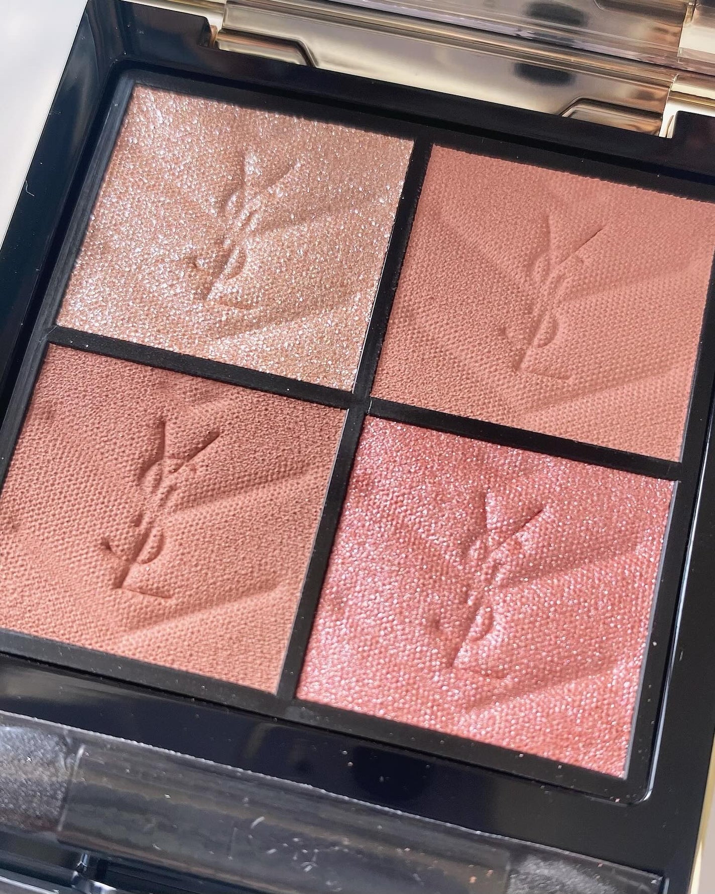クチュール ミニ クラッチ/YVES SAINT LAURENT BEAUTE/アイシャドウパレットを使ったクチコミ(5枚目)