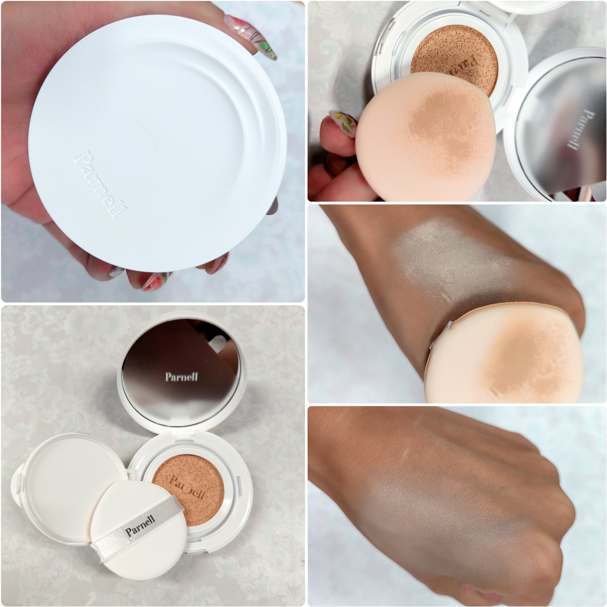 シカマヌ　セラム　クッションファンデ/parnell/クッションファンデーションを使ったクチコミ（2枚目）