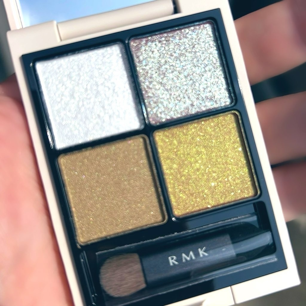 RMK シンクロマティック アイシャドウパレット/RMK/アイシャドウパレットを使ったクチコミ（2枚目）