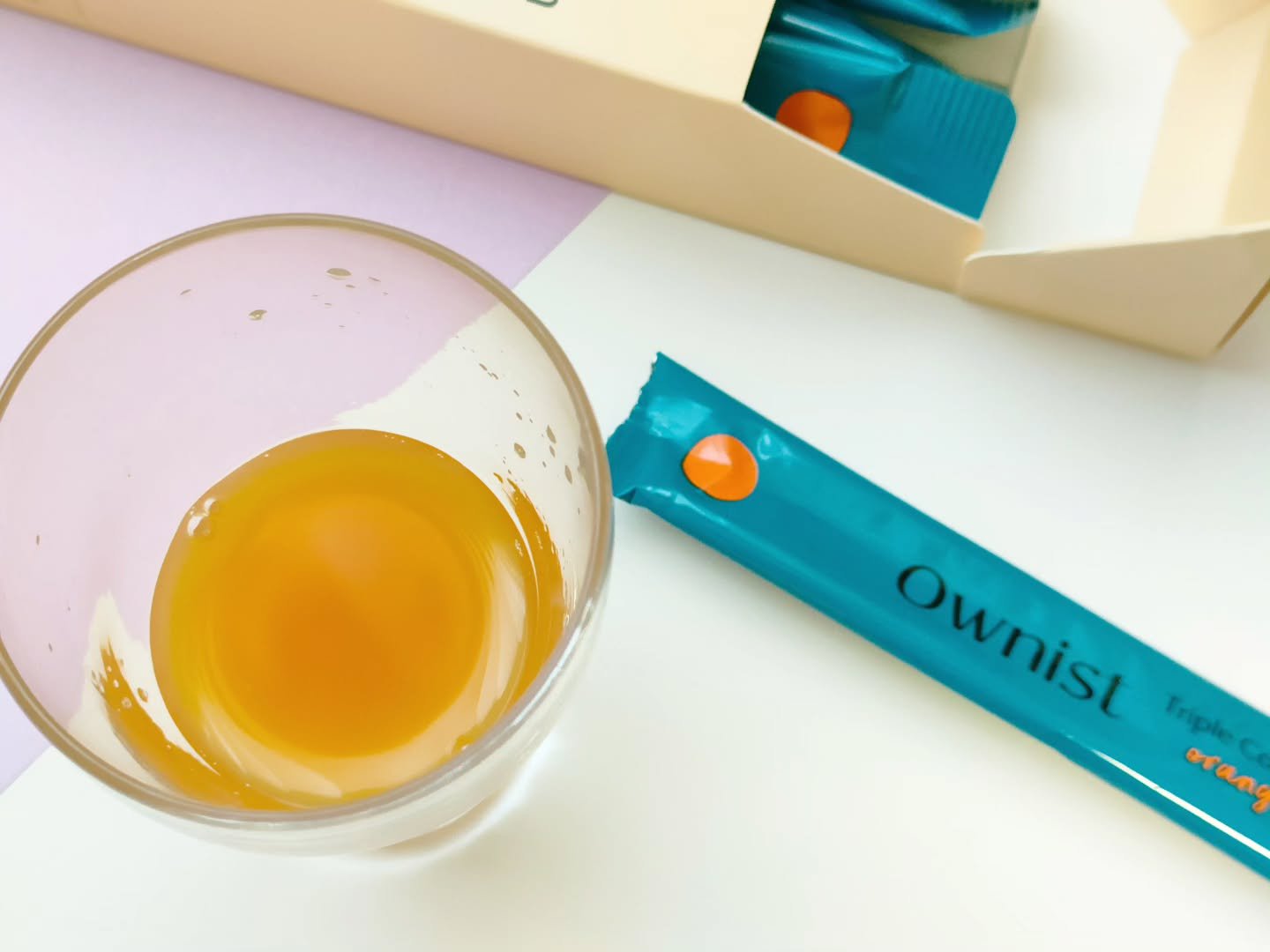 トリプルコラーゲン オレンジ/Ownist/美容サプリメントを使ったクチコミ（3枚目）