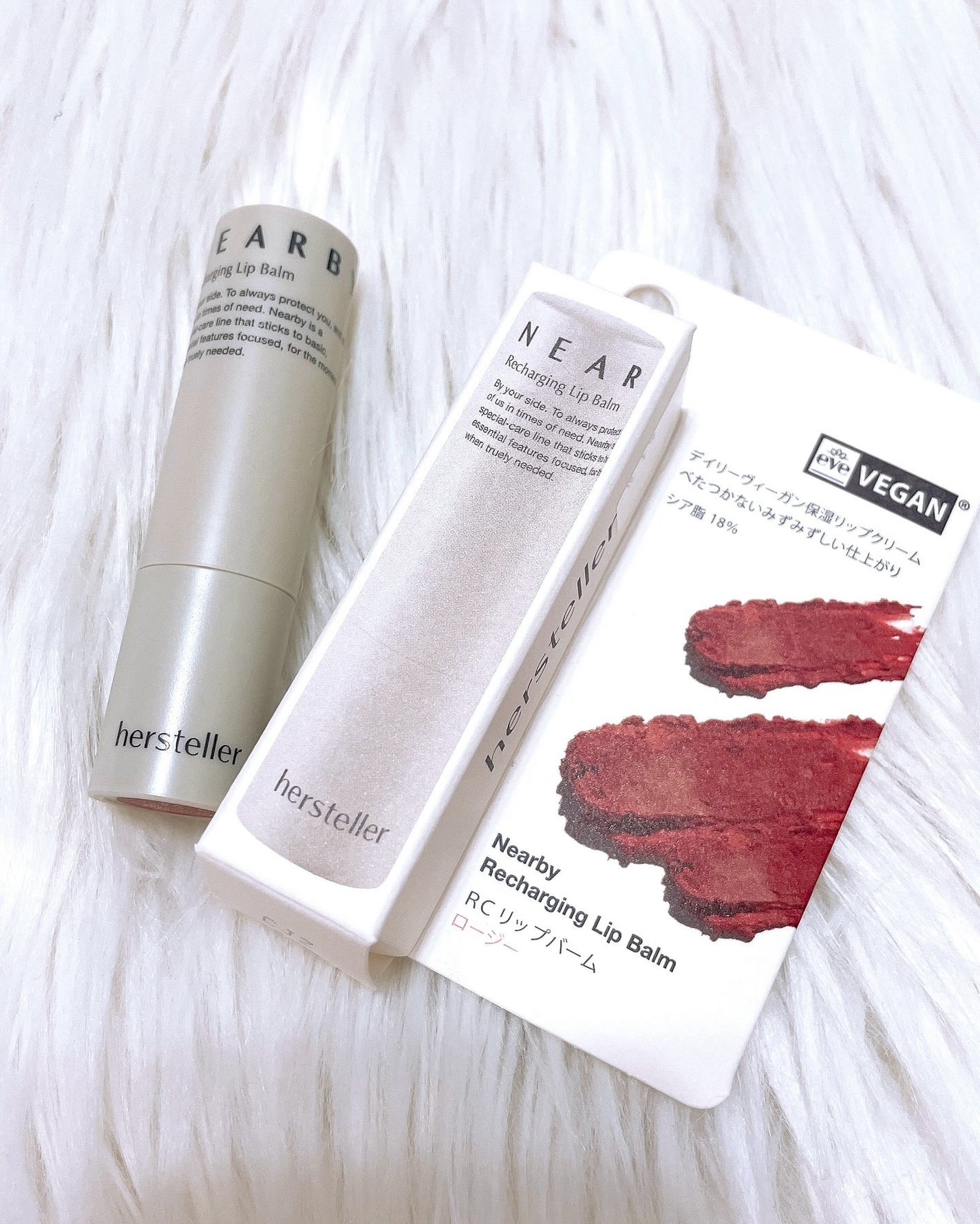 NEARBY Recharging Lip Balm/Hersteller/口紅を使ったクチコミ(3枚目)