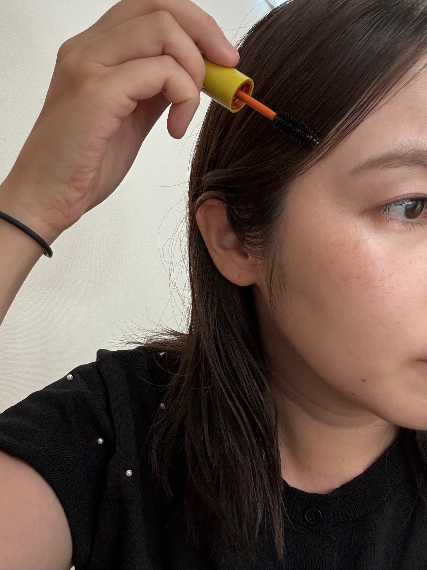 ハイプフィットヘアマスカラ/narka/その他スタイリングを使ったクチコミ(4枚目)