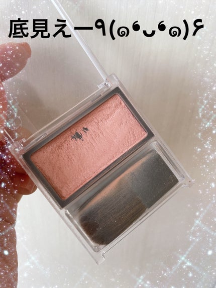 チークブラッシュ/CEZANNE/パウダーチークを使ったクチコミ(1枚目)