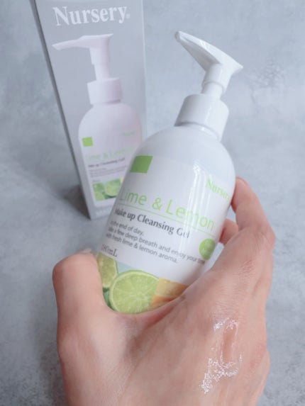Wクレンジングジェルライム&レモン/Nursery(ナーセリー)/クレンジングジェルを使ったクチコミ(6枚目)