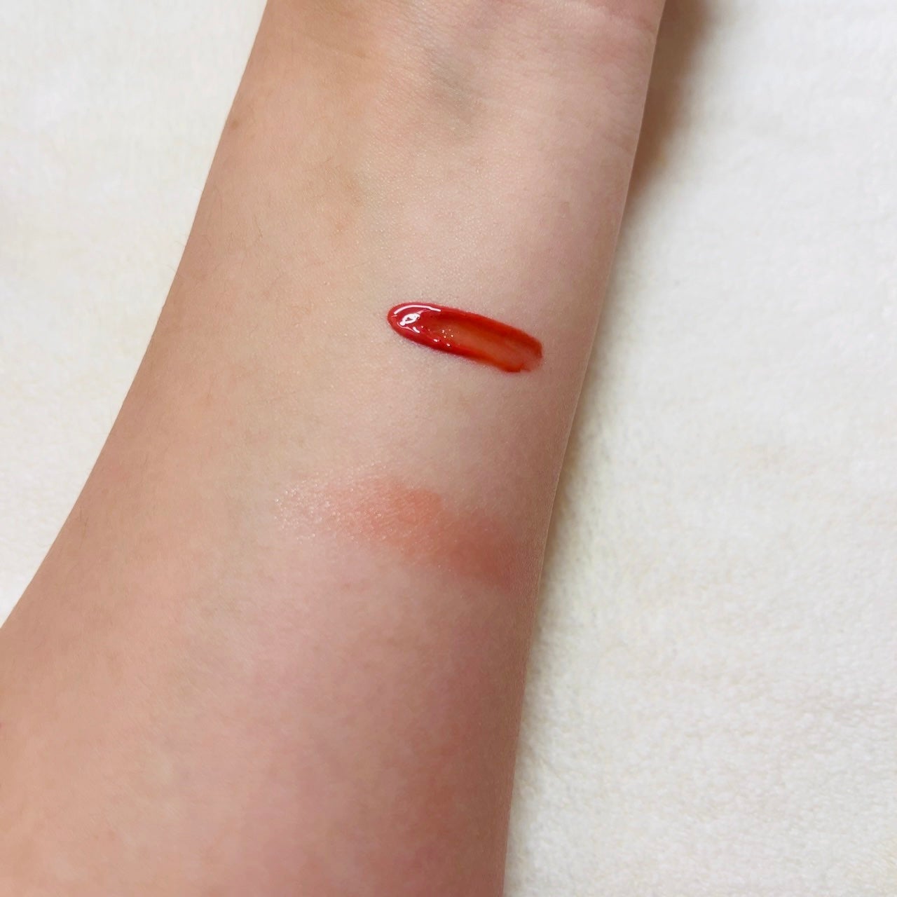 フルーティーグラムティント/Laka/リップティントを使ったクチコミ(4枚目)