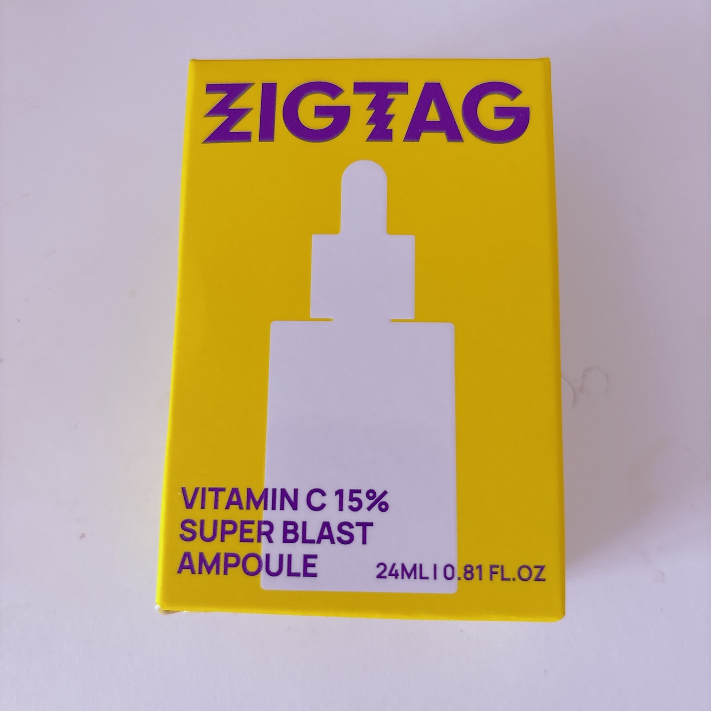 ビタミンC15%スーパーブラストアンプル/ZIGTAG/美容液を使ったクチコミ（1枚目）