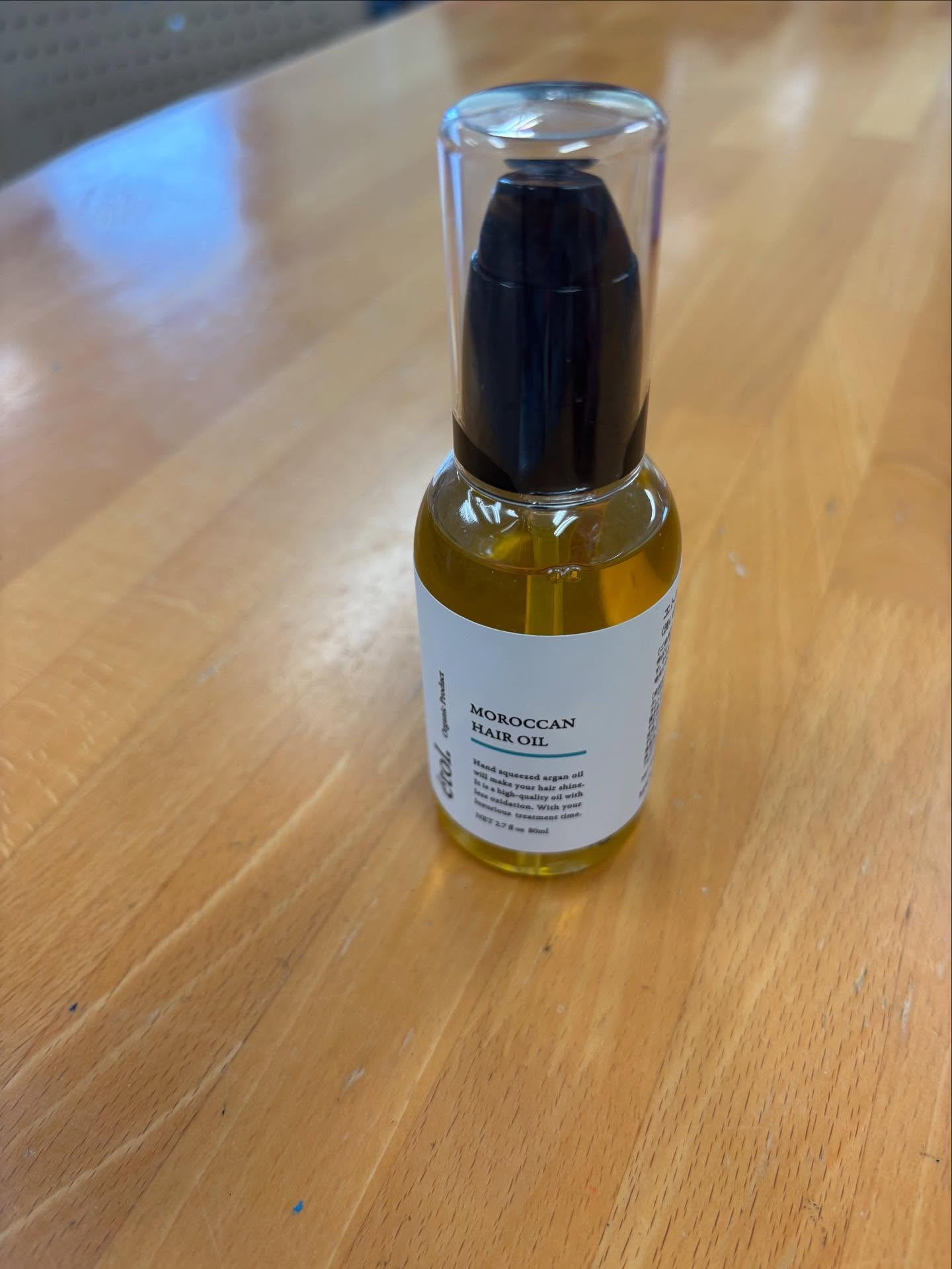 Moroccan hair oil/etol./ヘアオイルを使ったクチコミ（1枚目）
