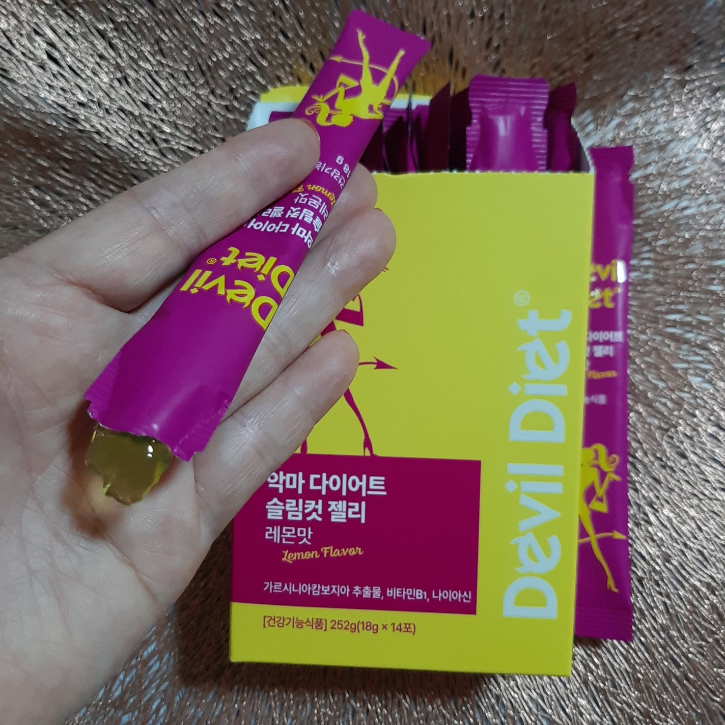 悪魔ダイエット スリムカットゼリー/ファームスビル/ゼリー飲料を使ったクチコミ(1枚目)