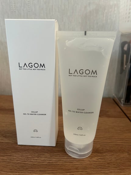 ラゴム ジェルトゥウォーター クレンザー(朝用洗顔)/LAGOM /その他洗顔料を使ったクチコミ(2枚目)
