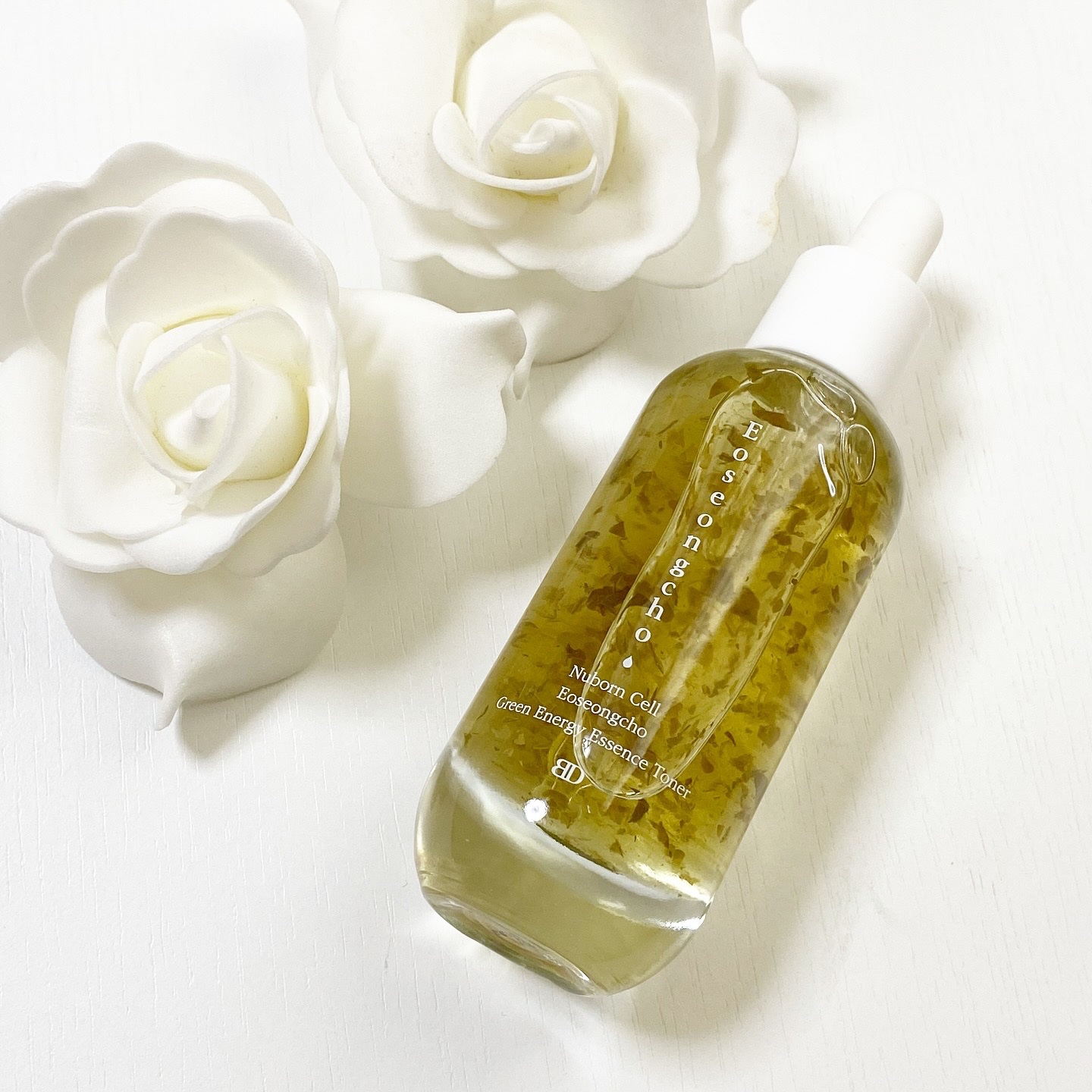 [ブランドゥブ] ヌボンセル ドクダミグリーンエナジーエッセンストナー/BLANC DUBU/化粧水を使ったクチコミ（1枚目）