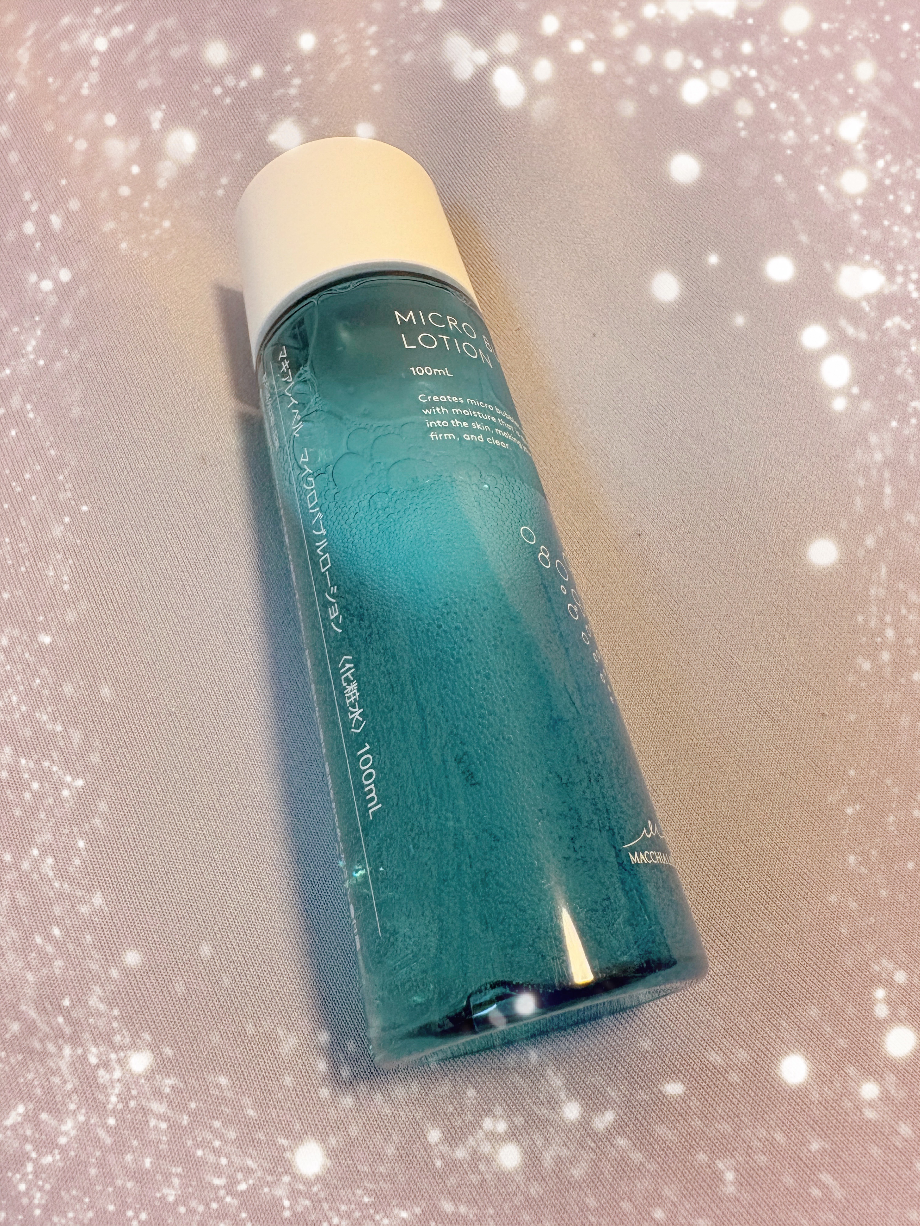 薬用マイクロバブルローション 100ml/Macchia Label/化粧水を使ったクチコミ（2枚目）