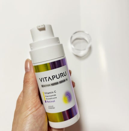 ビタプル ダブルアクション リペアセラム 15/VITAPURU/美容液を使ったクチコミ(2枚目)