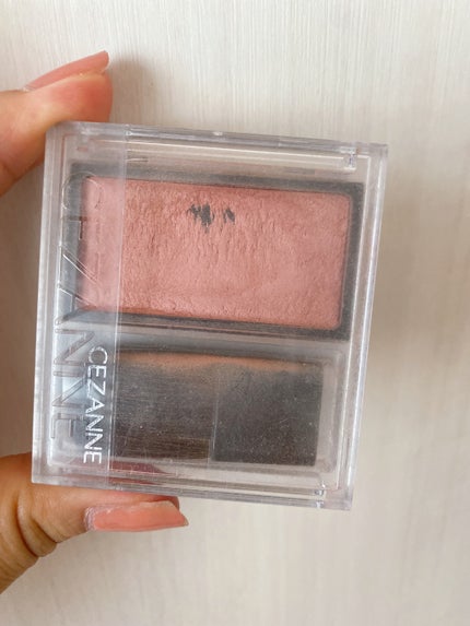 チークブラッシュ/CEZANNE/パウダーチークを使ったクチコミ(2枚目)