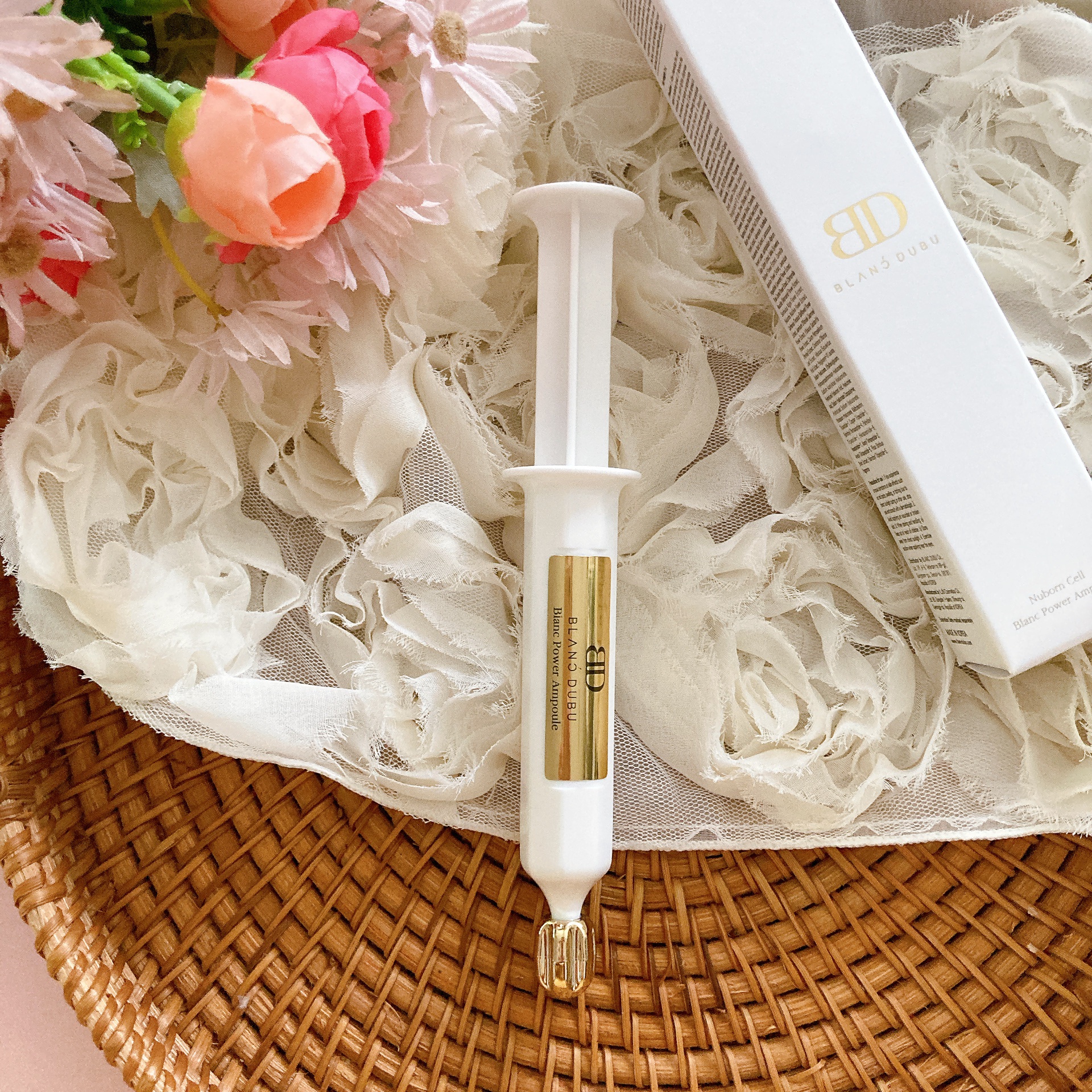 [ブランドゥブ] ヌボンセル ブランパワーアンプル/BLANC DUBU/美容液を使ったクチコミ（1枚目）