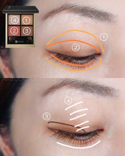 シグニチャー カラー アイズ/SUQQU/アイシャドウパレットを使ったクチコミ(5枚目)